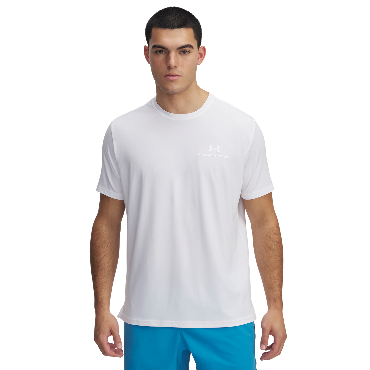 Under Armour Vanish Energy Short Sleeve T-Shirt - Men's - White/White