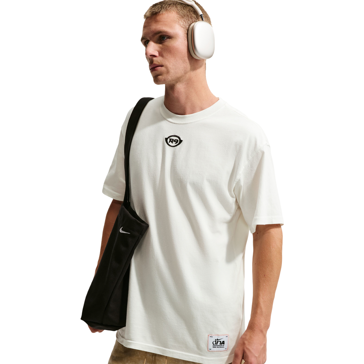 Nike NSW LSE GFB Photo T-Shirt - Men's - Sail/Black