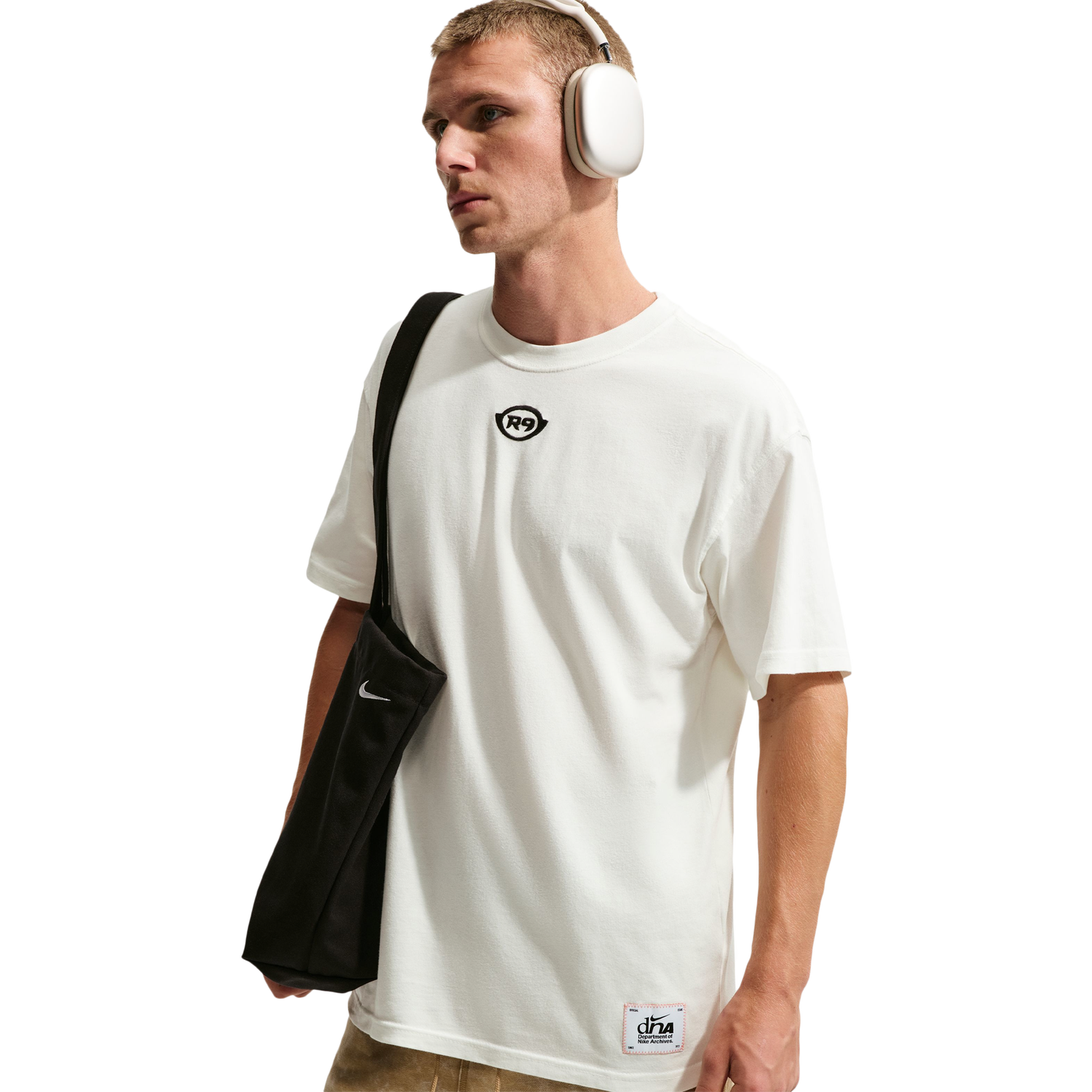 Nike NSW LSE GFB Photo T-Shirt - Men's - Sail/Black