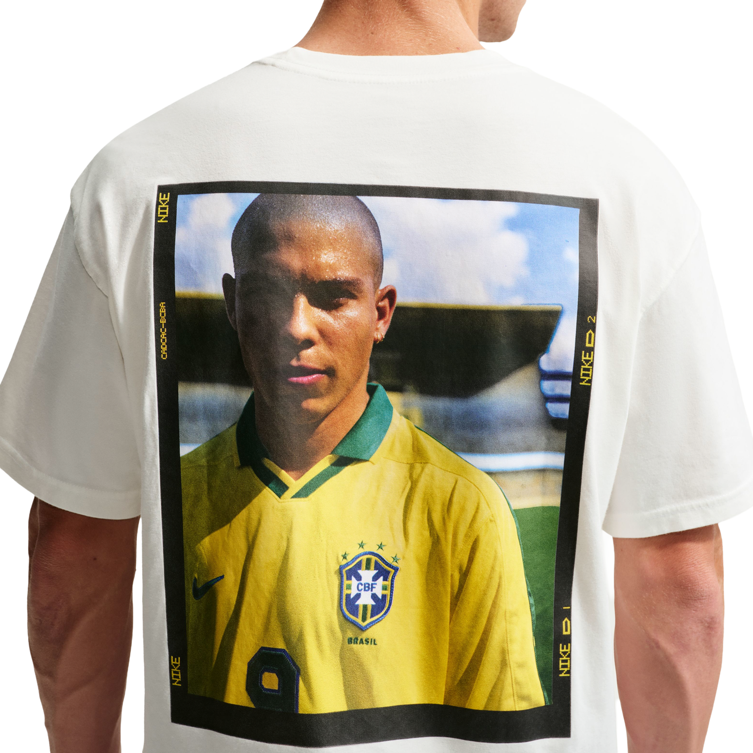 Nike NSW LSE GFB Photo T-Shirt - Men's - Sail/Black