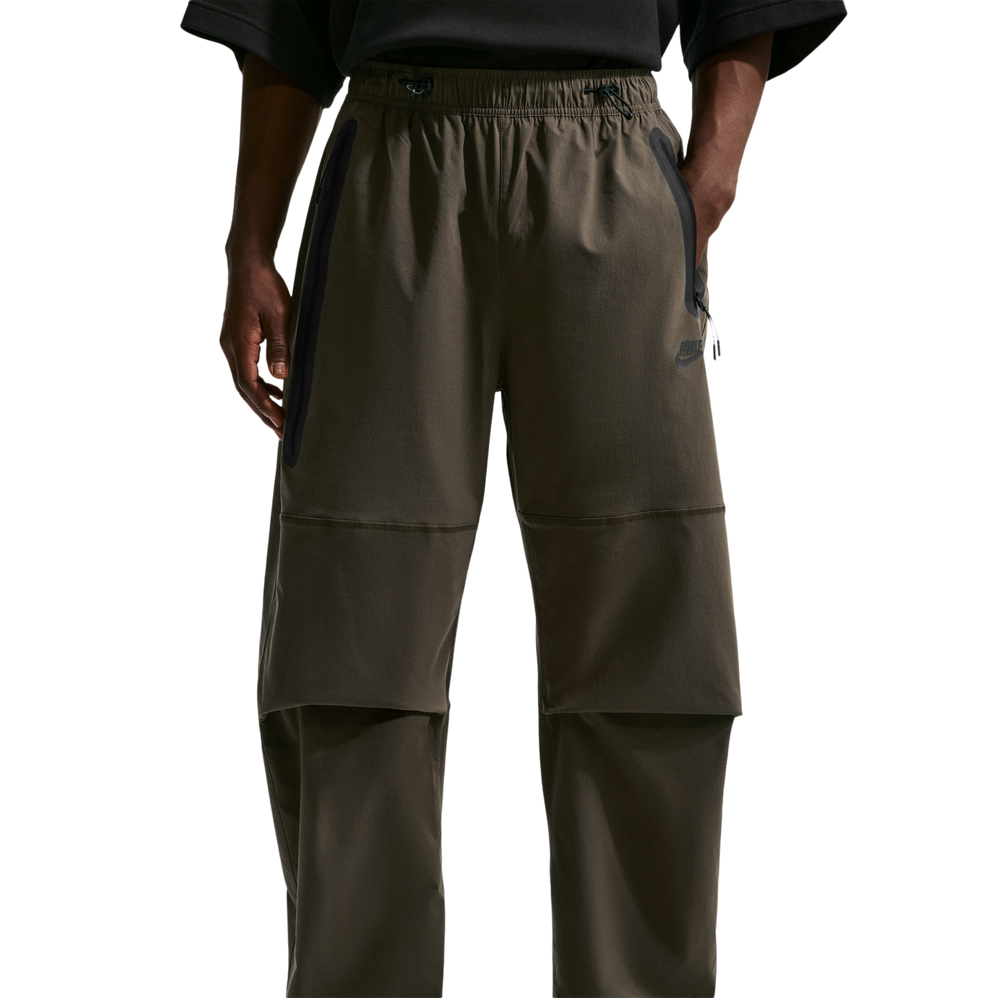 Nike Drifit Tech Woven Pant - Men's - Dark Hazel/Black/Dark Hazel