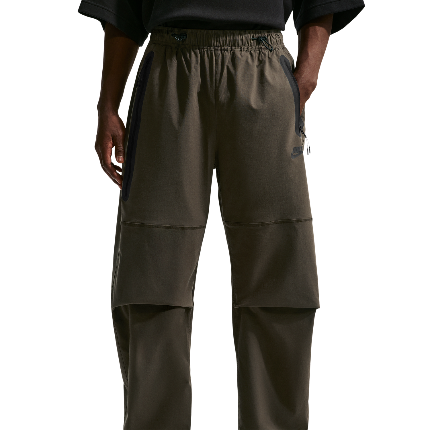 Nike Drifit Tech Woven Pant - Men's - Dark Hazel/Black/Dark Hazel