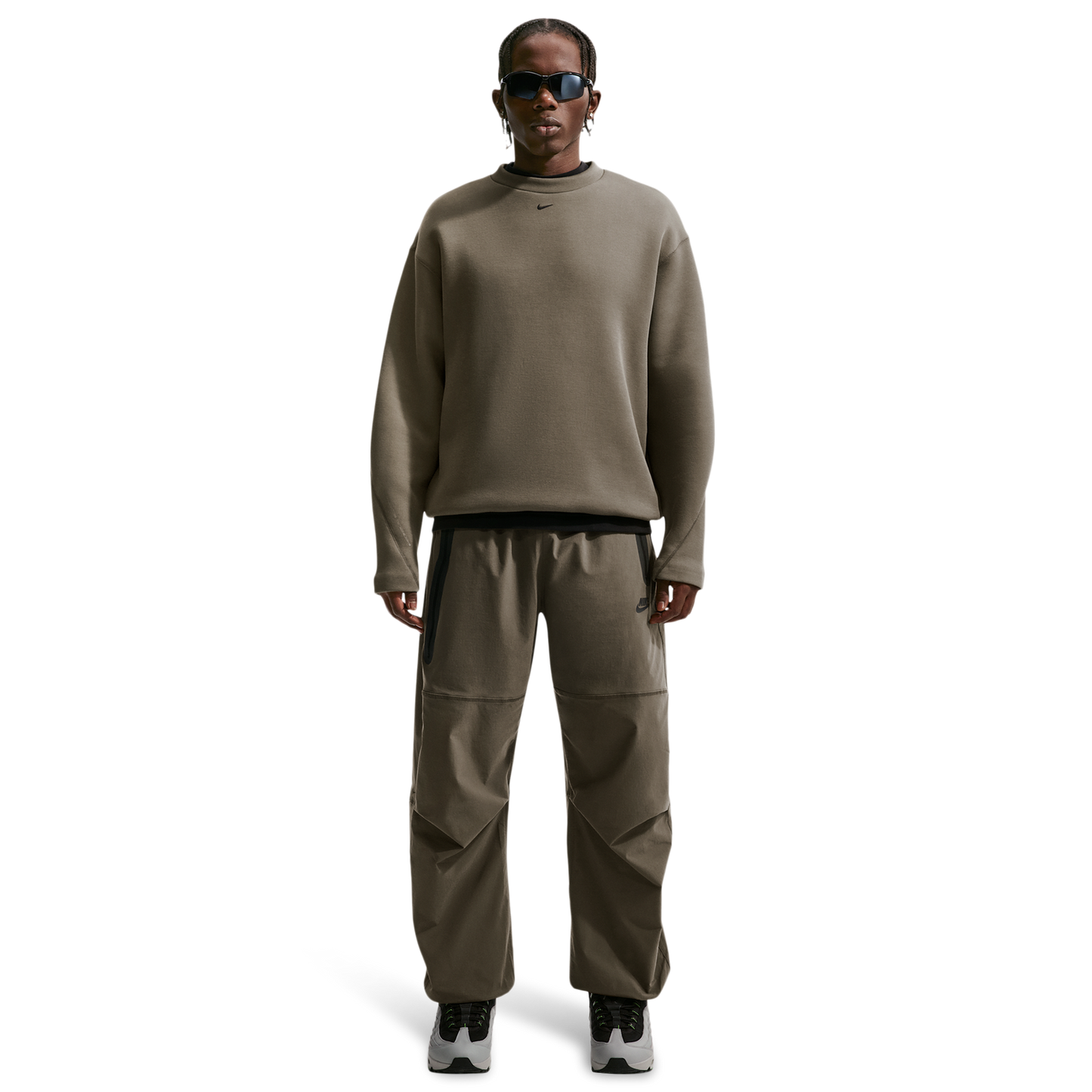 Nike Drifit Tech Woven Pant - Men's - Dark Hazel/Black/Dark Hazel