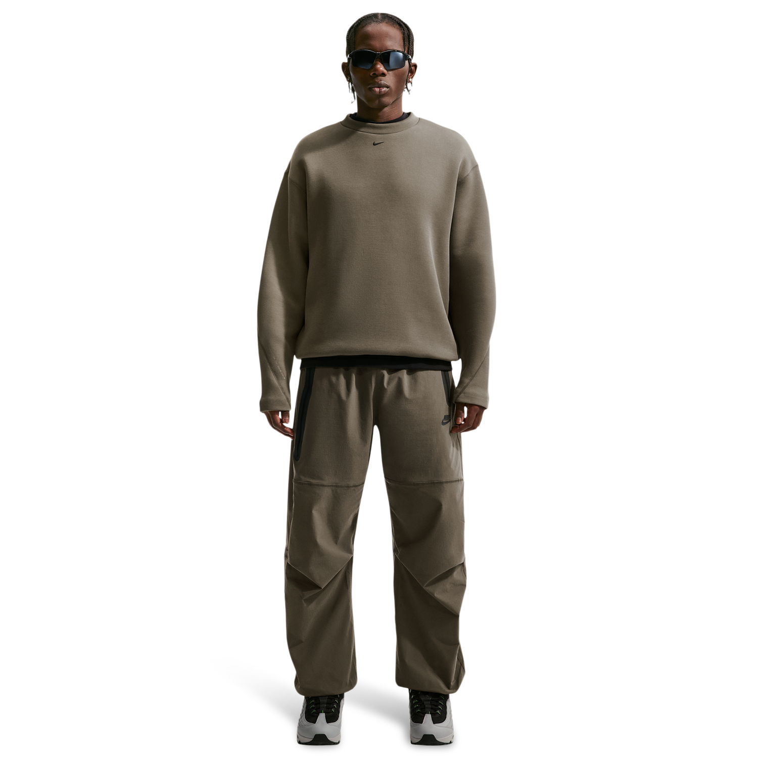 Nike Drifit Tech Woven Pant - Men's - Dark Hazel/Black/Dark Hazel