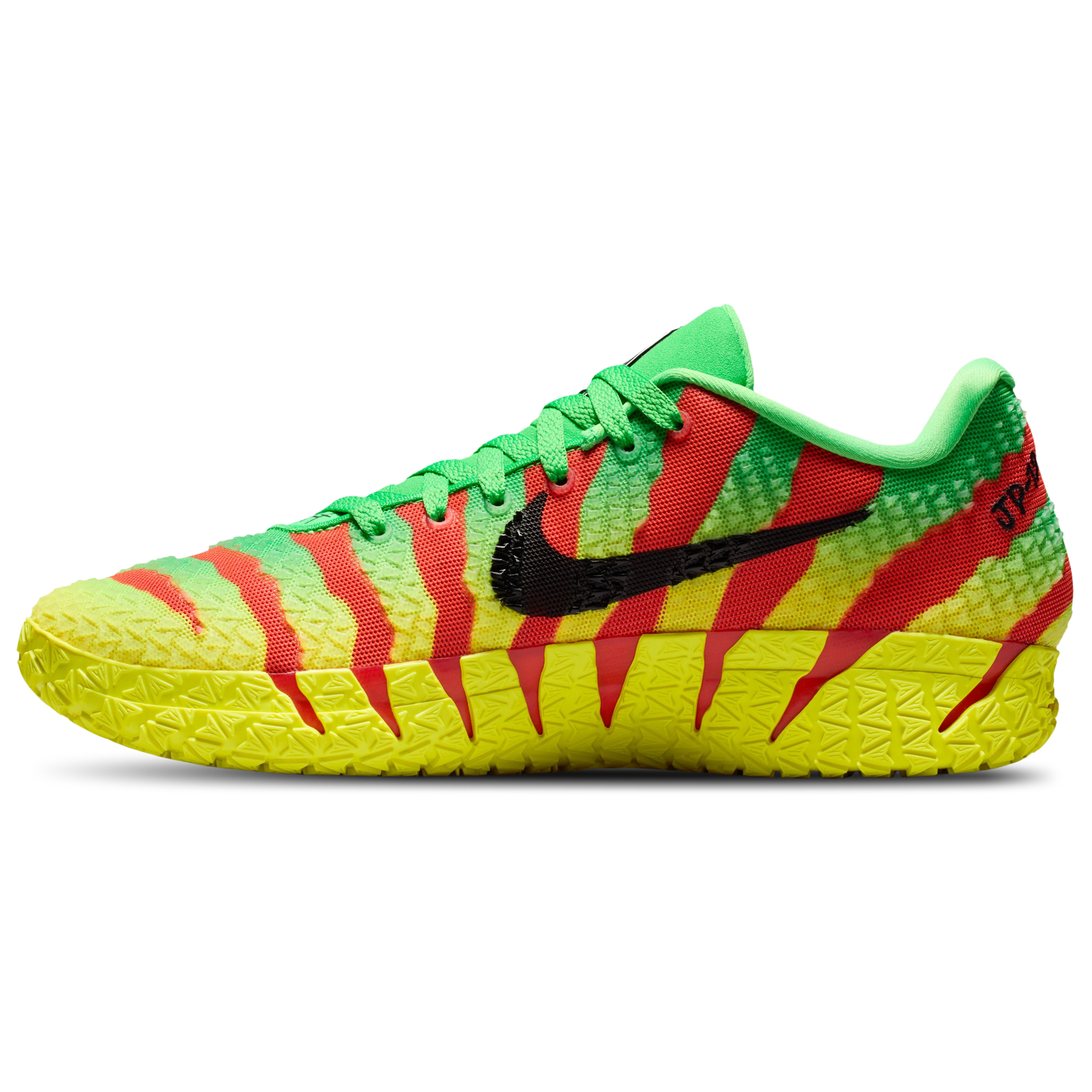 Nike JA 3 - Men's - Black/University Red/Green Spark
