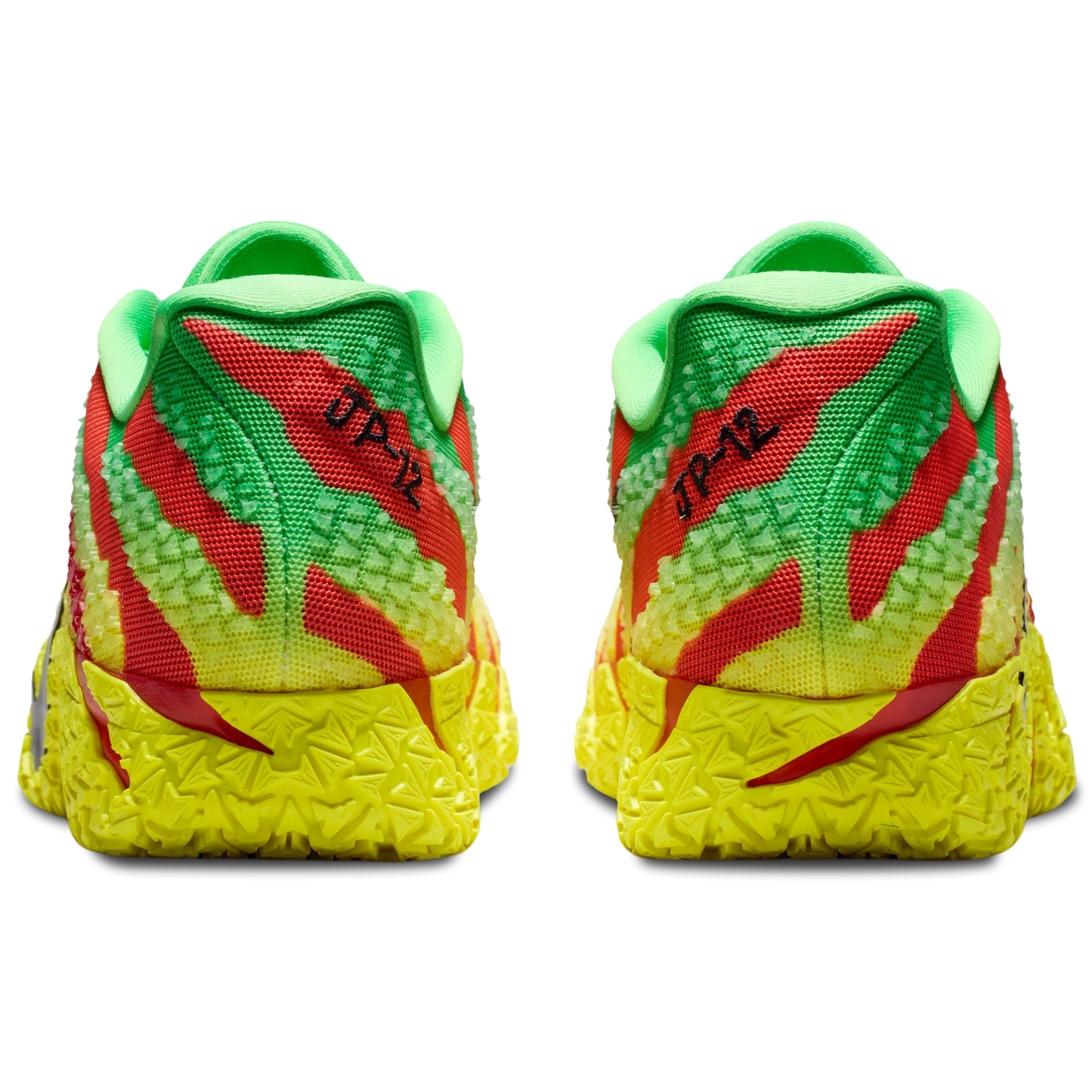 Nike JA 3 - Men's - Black/University Red/Green Spark