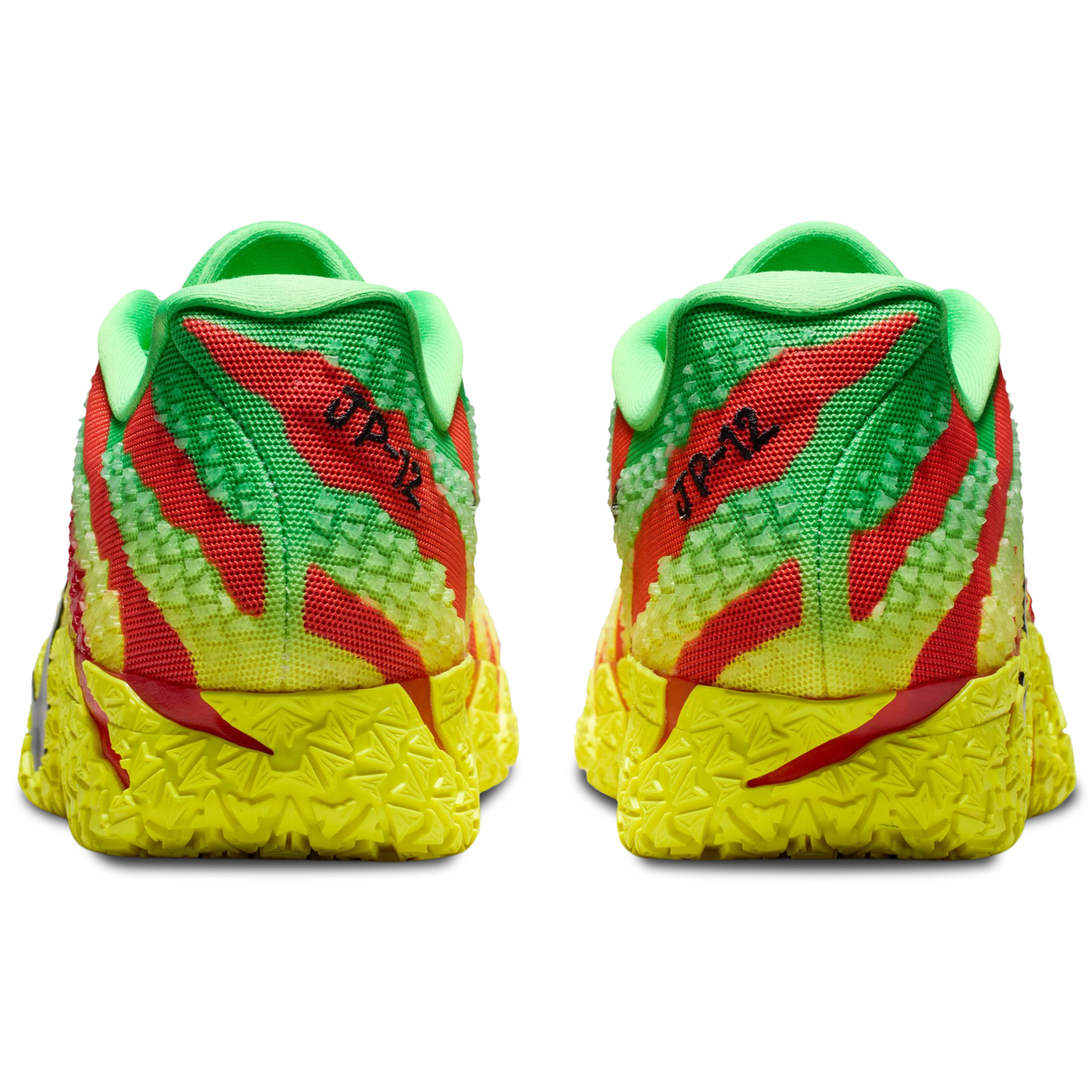 Nike JA 3 - Men's - Black/University Red/Green Spark