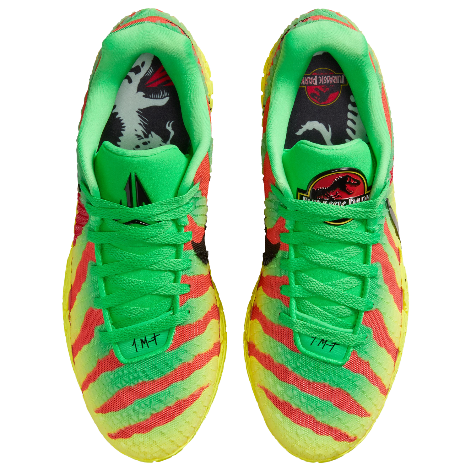 Nike JA 3 - Men's - Black/University Red/Green Spark