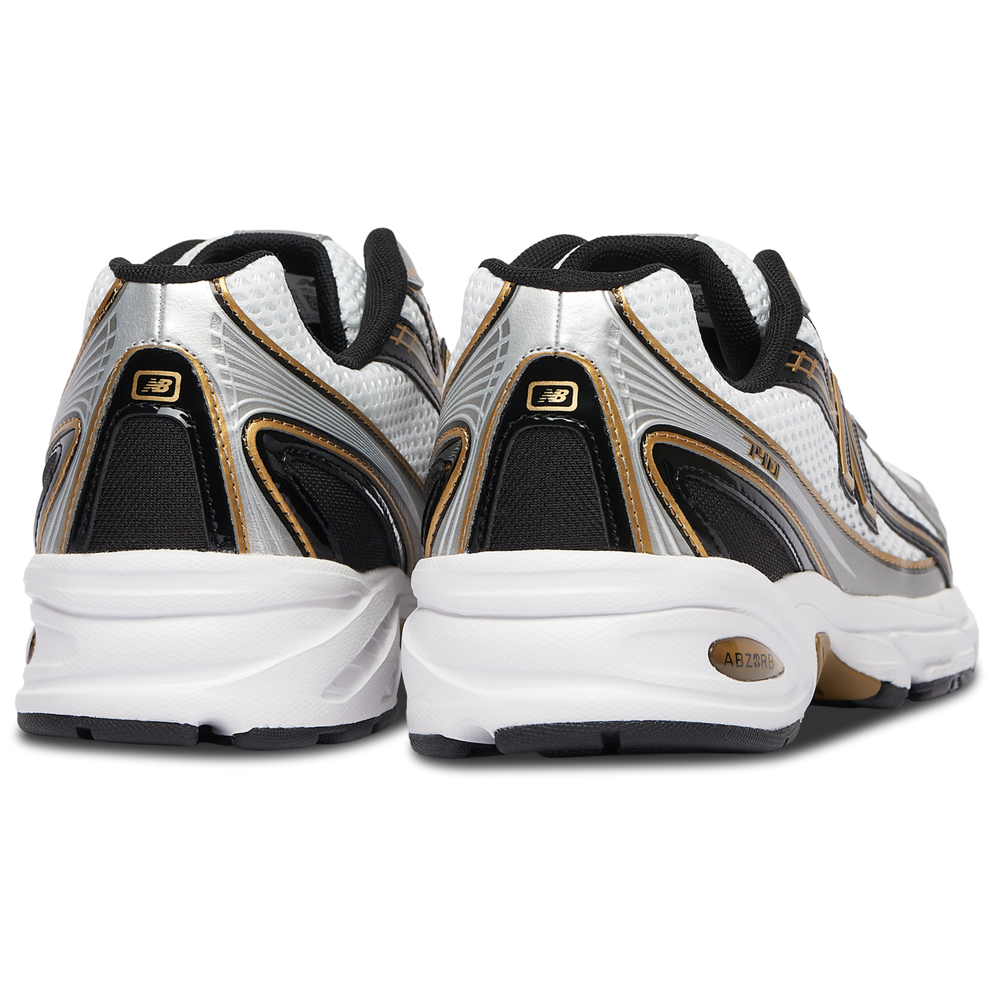 New Balance 740 - Men's - White/Black/Gold