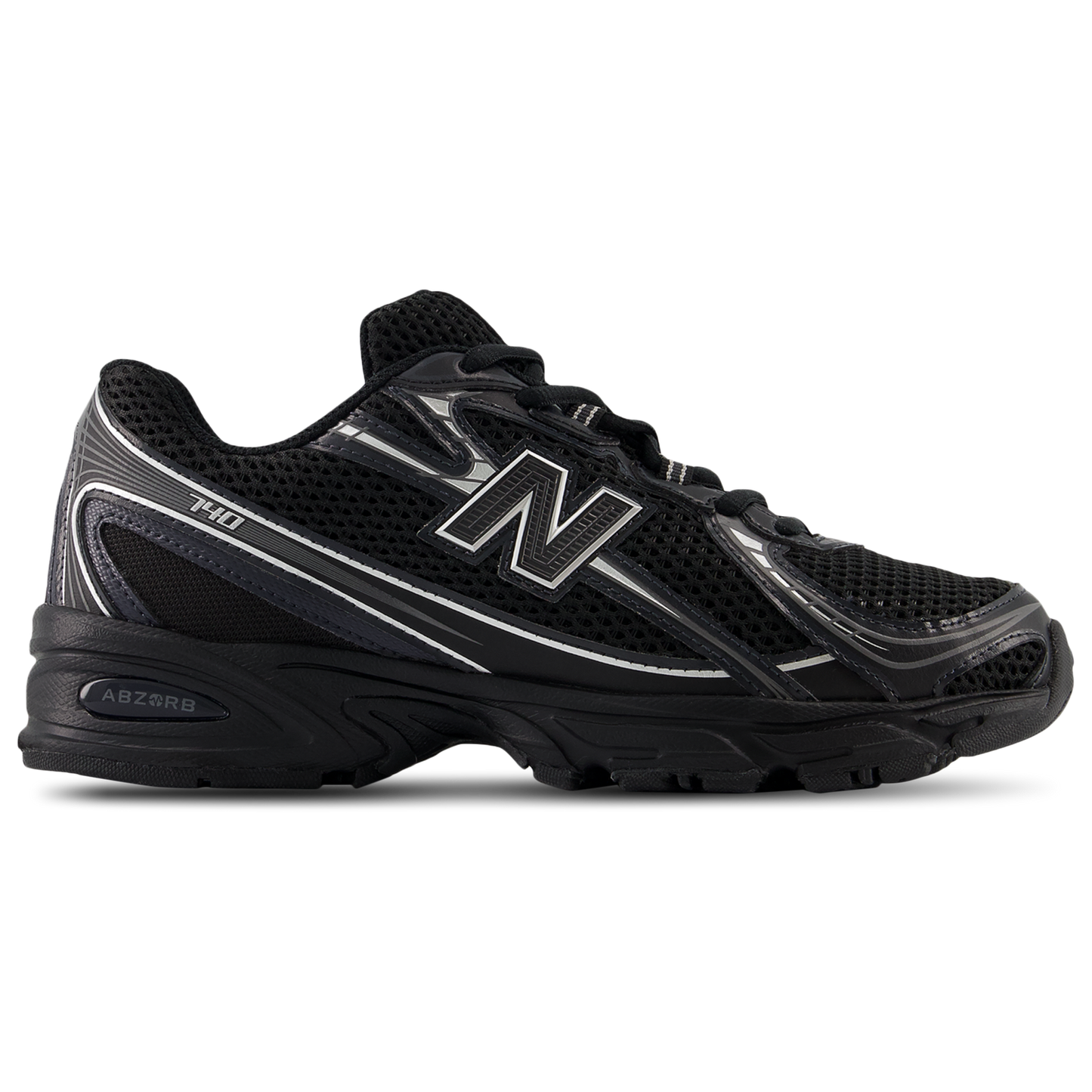 New Balance 740 - Men's - Black/Silver