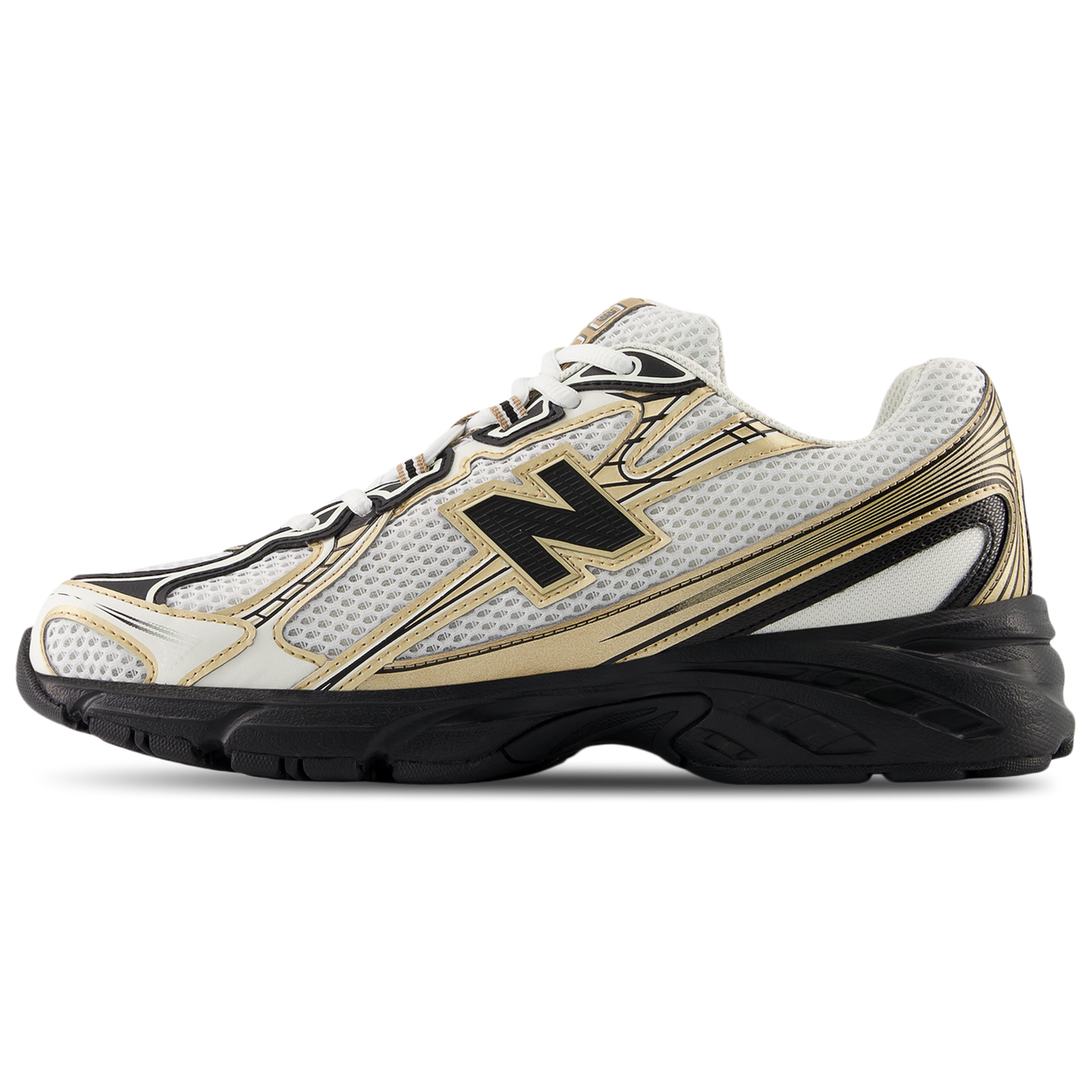 New Balance 740 - Men's - White/Black/Gold (U740GM2)