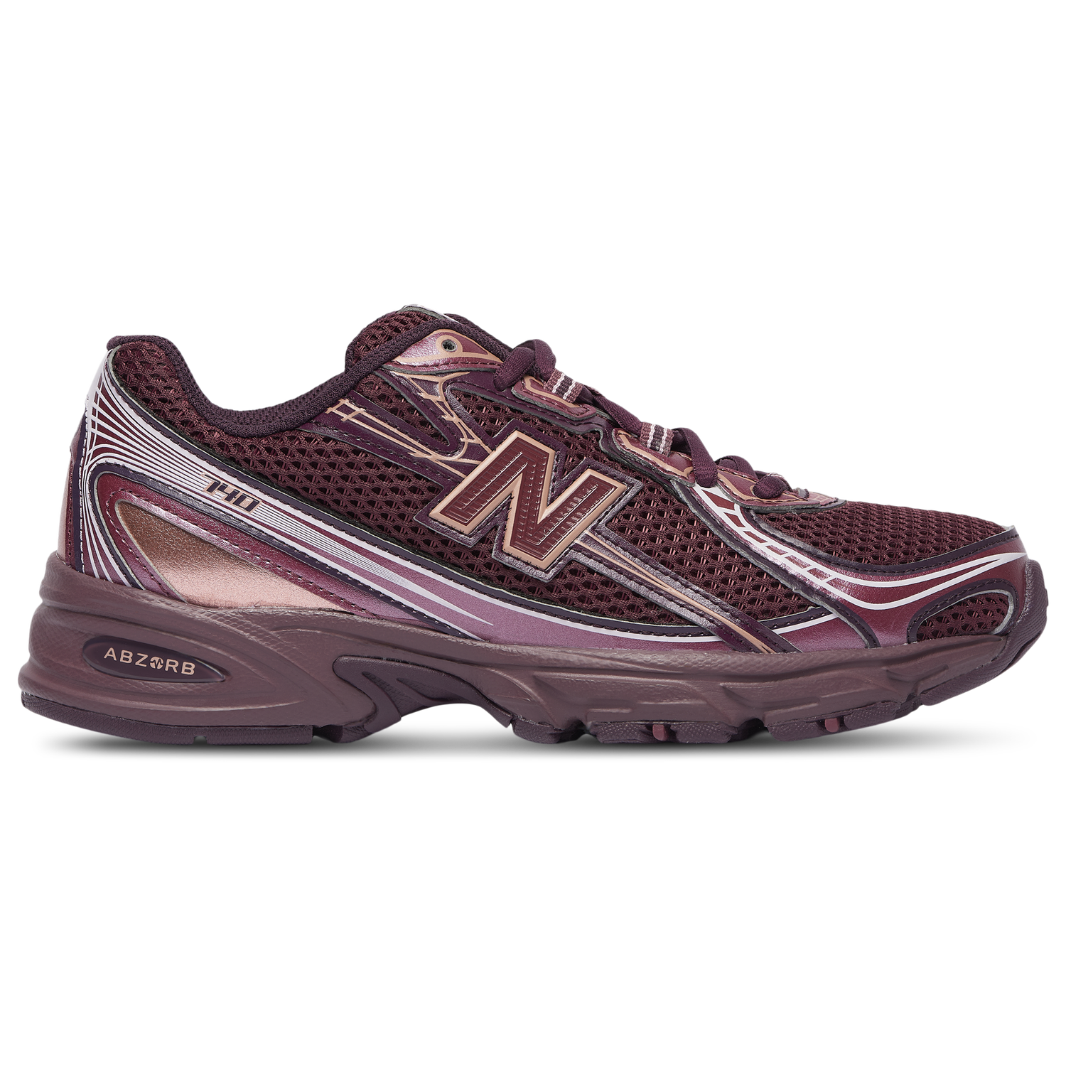 New Balance 740 - Women's - Classic Crimson/Deep Plum
