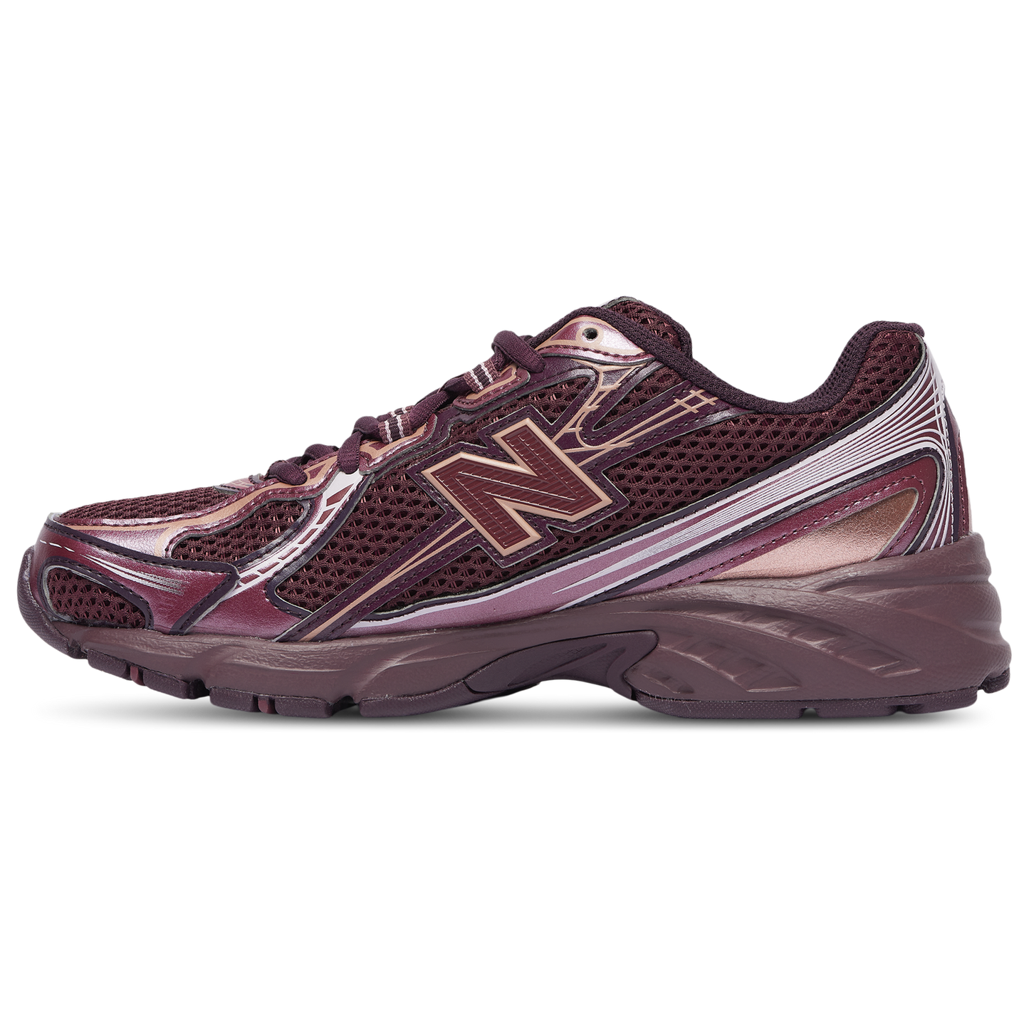 New Balance 740 - Women's - Classic Crimson/Deep Plum