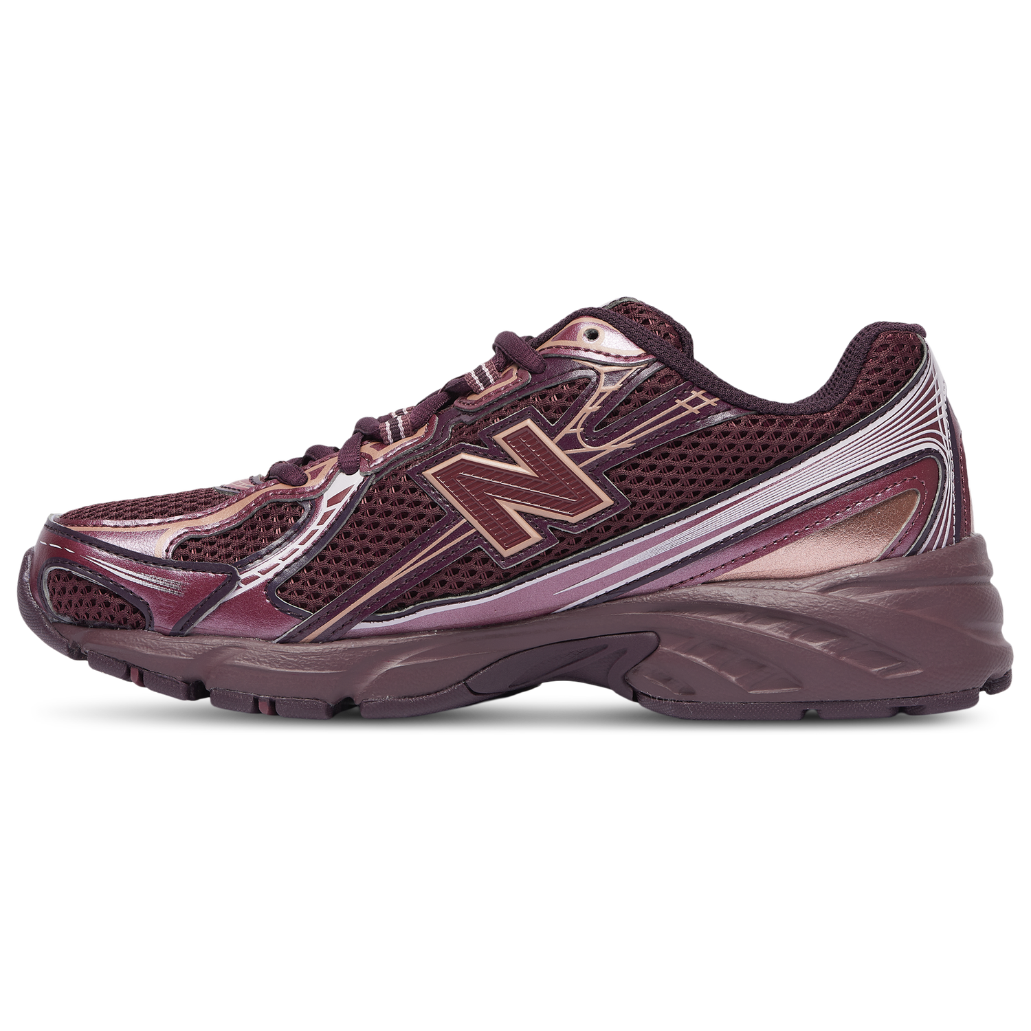 New Balance 740 - Women's - Classic Crimson/Deep Plum