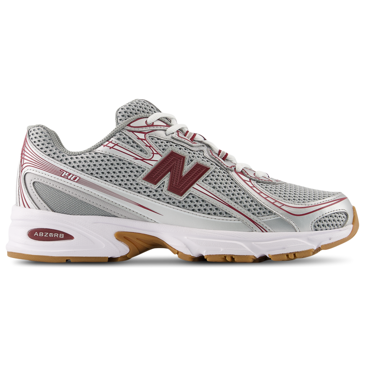 New Balance 740 - Men's - Grey/Red/White
