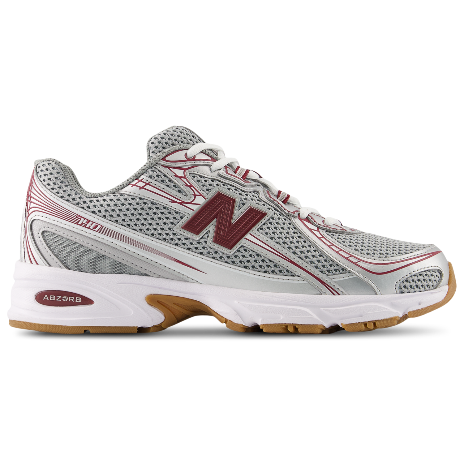 New Balance 740 - Men's - Grey/Red/White
