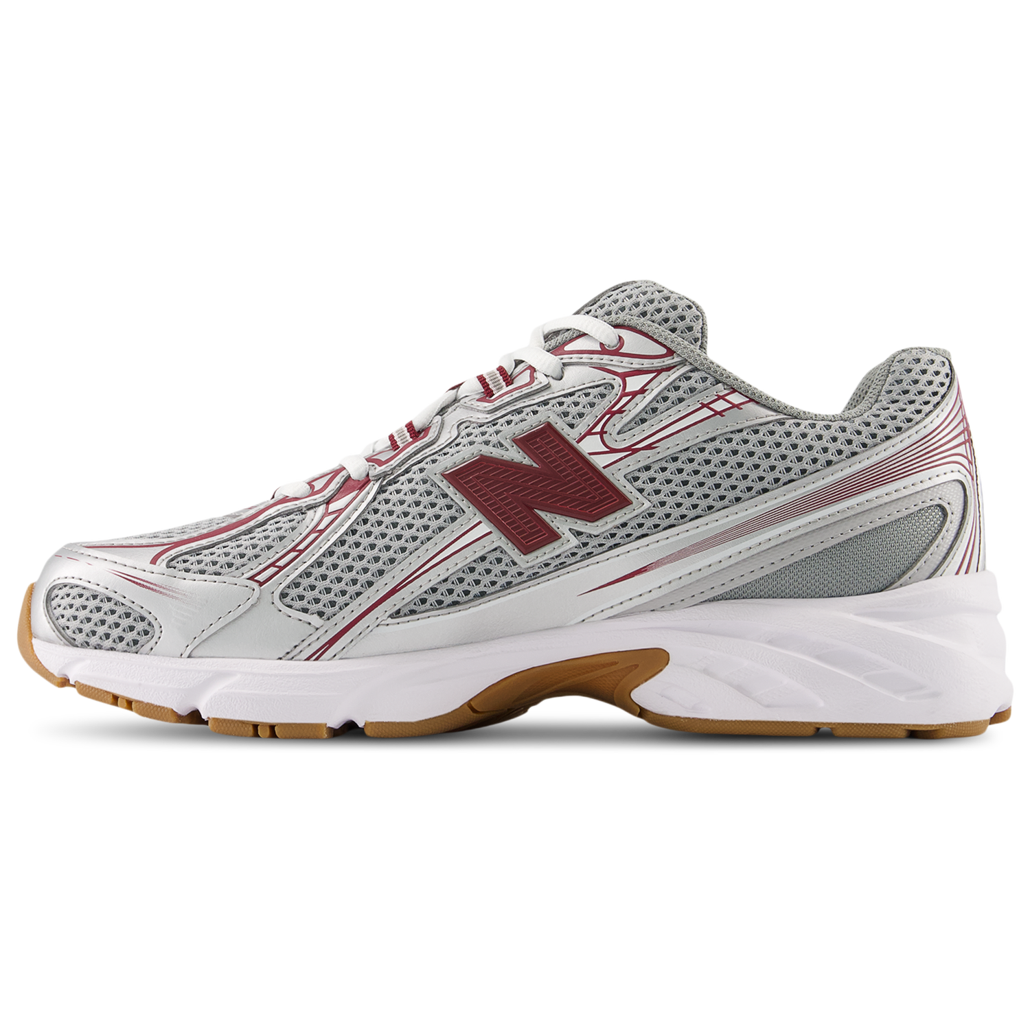 New Balance 740 - Men's - Grey/Red/White