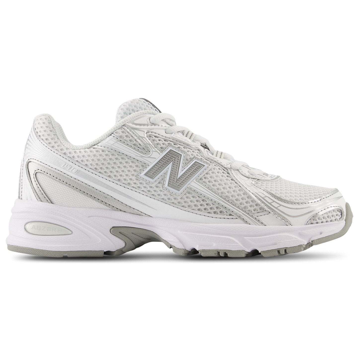 New Balance 740 - Women's - White/Metallic Silver/Reflection