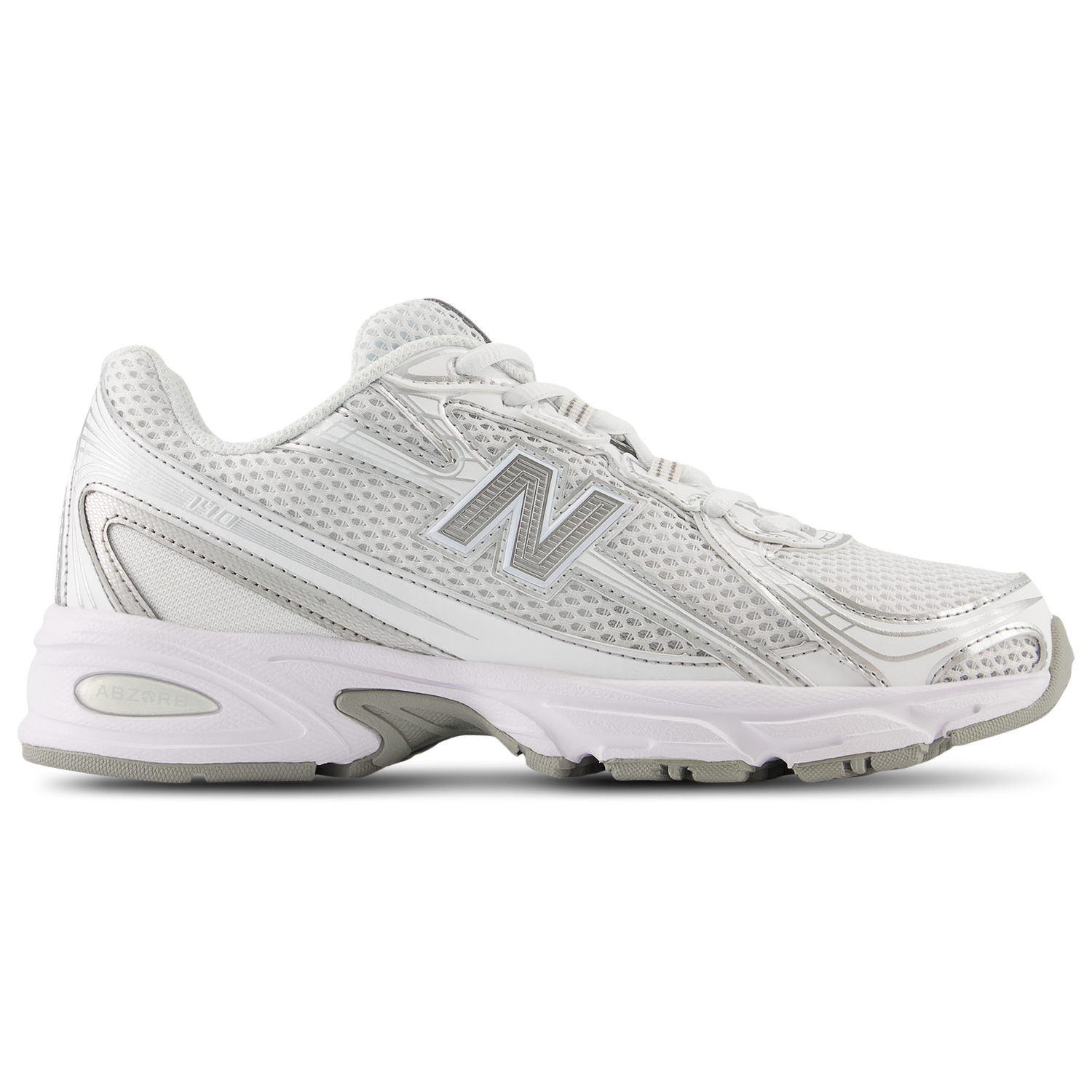 New Balance 740 - Women's - White/Metallic Silver/Reflection