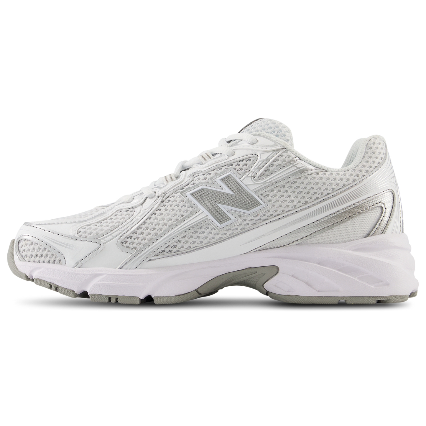 New Balance 740 - Women's - White/Metallic Silver/Reflection
