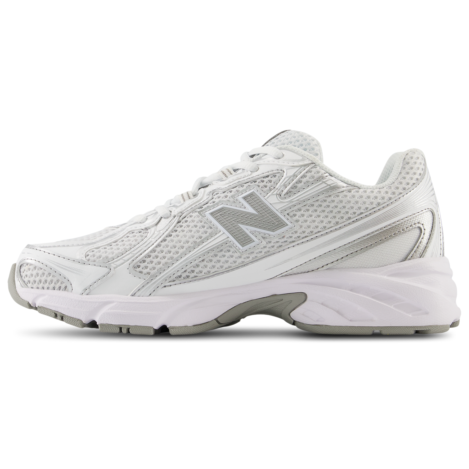 New Balance 740 - Women's - White/Metallic Silver/Reflection