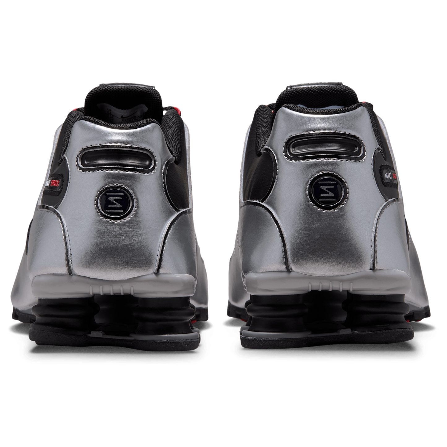 Nike Shox NZ MET - Men's - Silver/Black/White