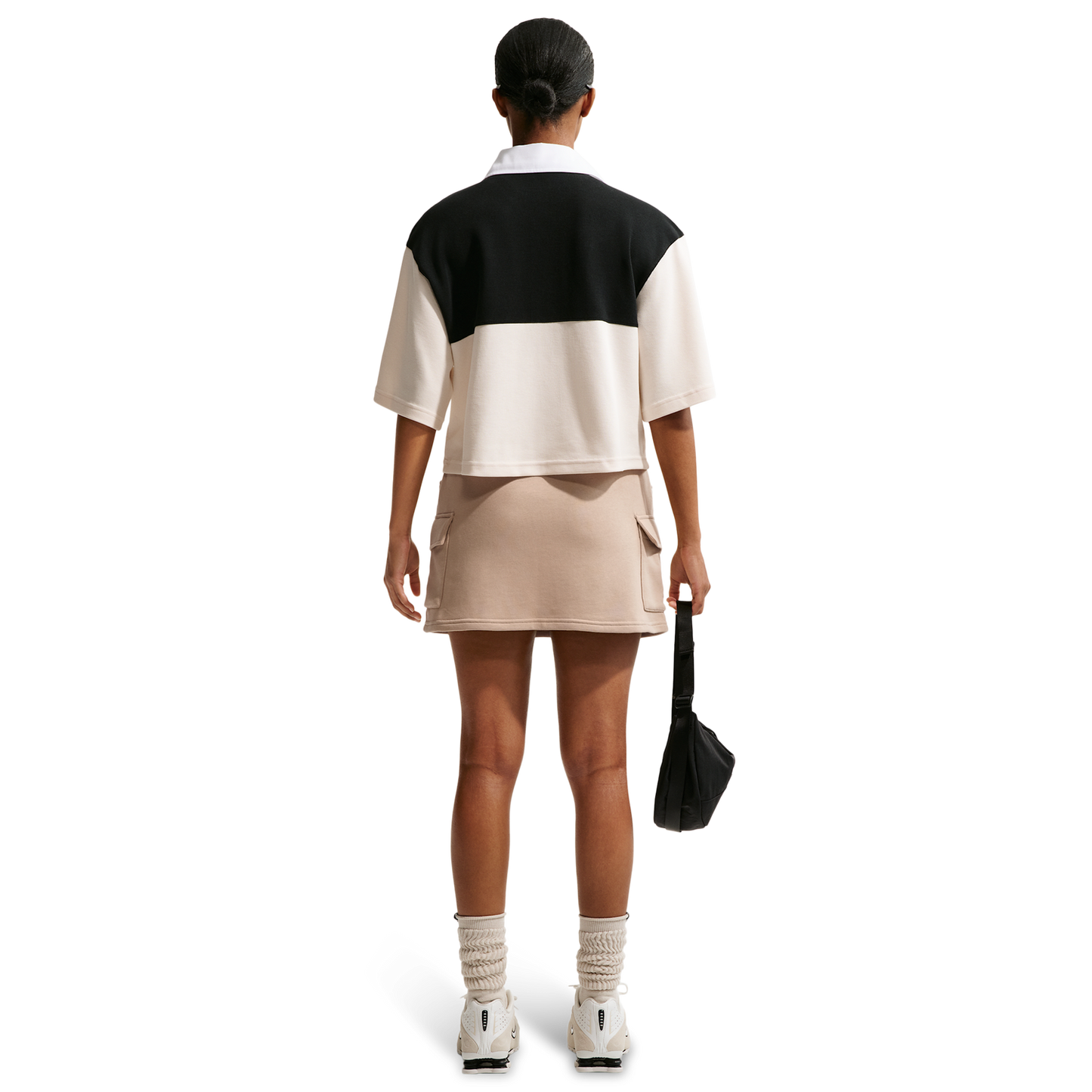 Nike NSW Phoenix Fleece Cargo Mini Skirt - Women's - Linen/Sail