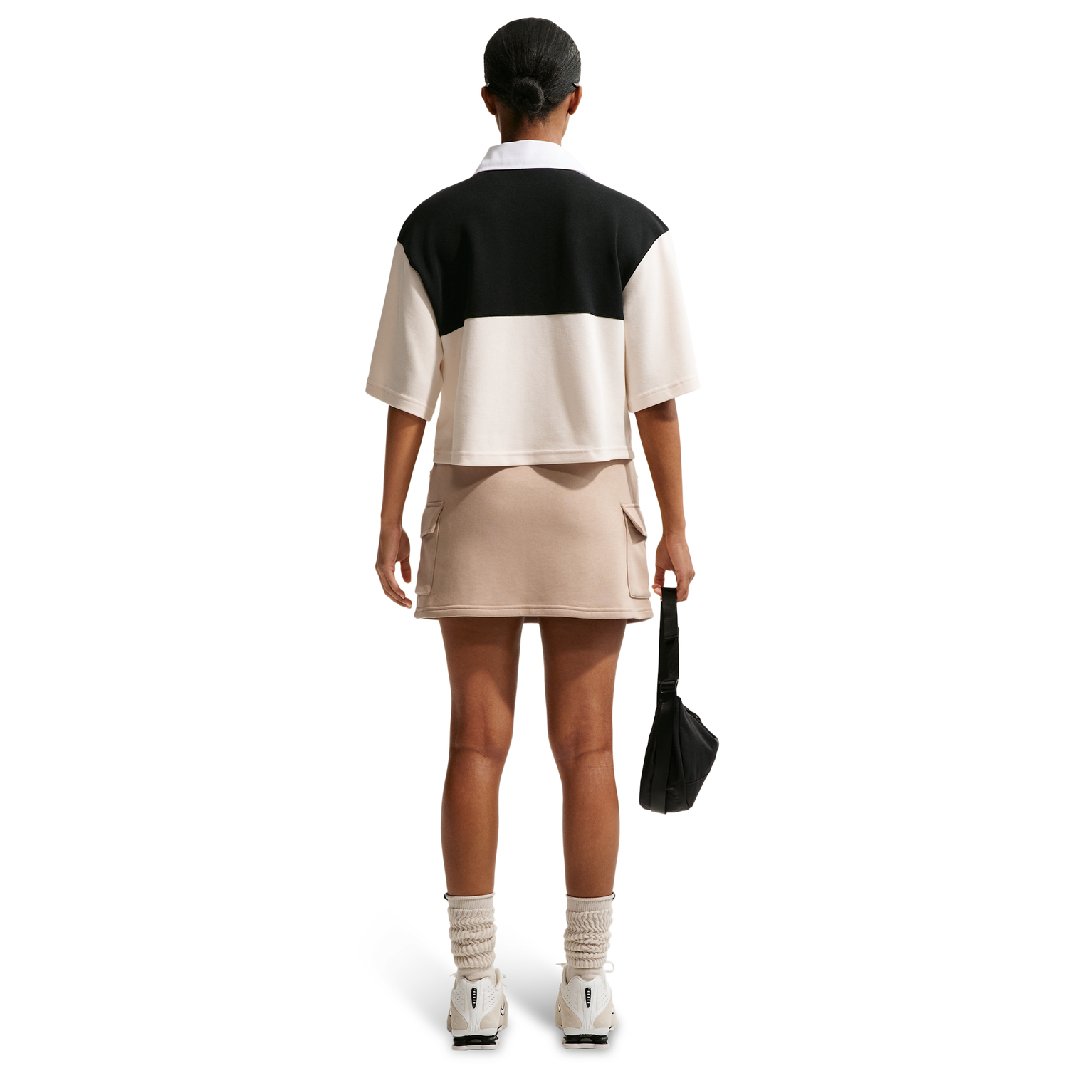 Nike NSW Phoenix Fleece Cargo Mini Skirt - Women's - Linen/Sail