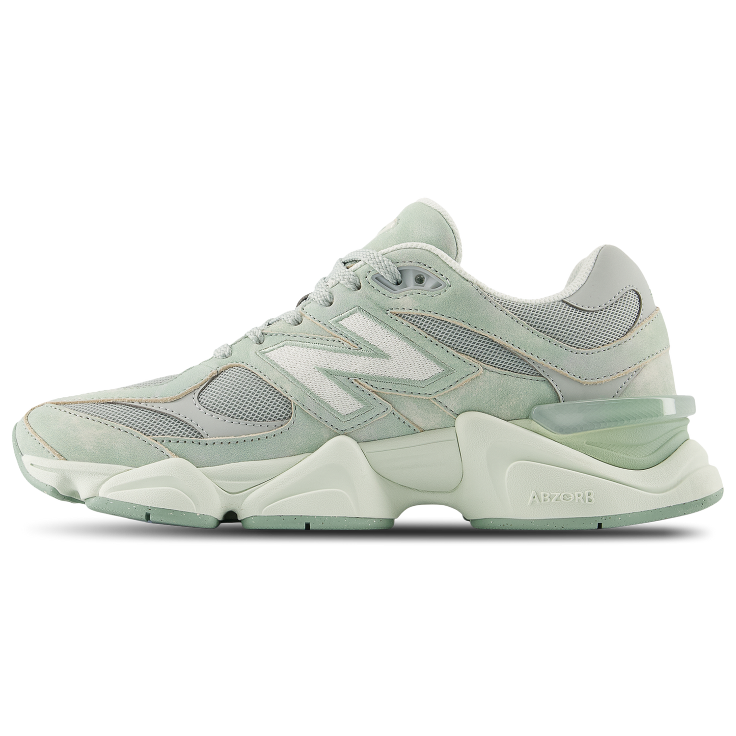 New Balance 9060 - Women's - Sea Salt/Mosaic Green