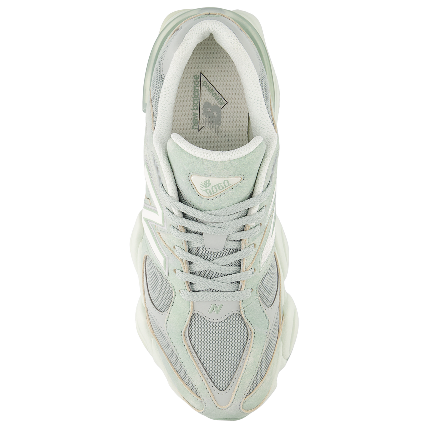 New Balance 9060 - Women's - Sea Salt/Mosaic Green