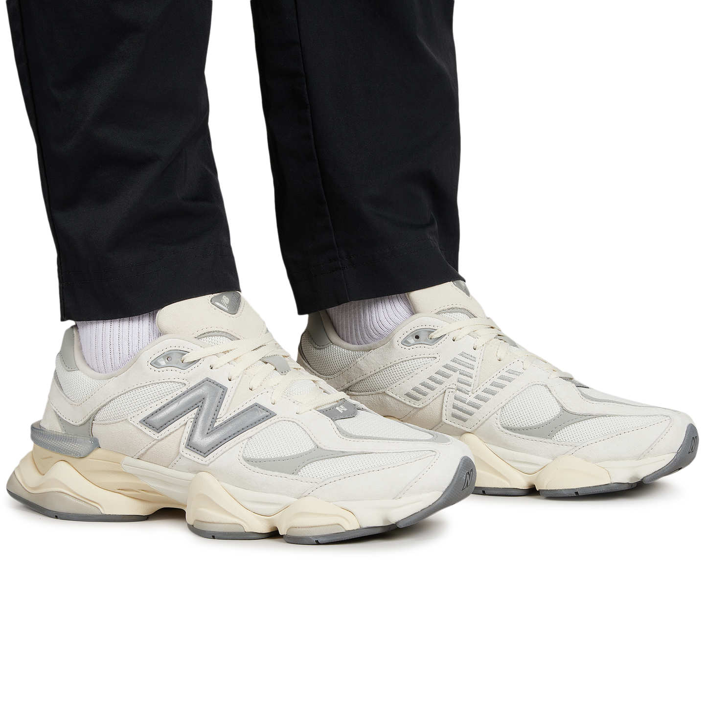 New Balance 9060 - Men's - White/Beige/Grey