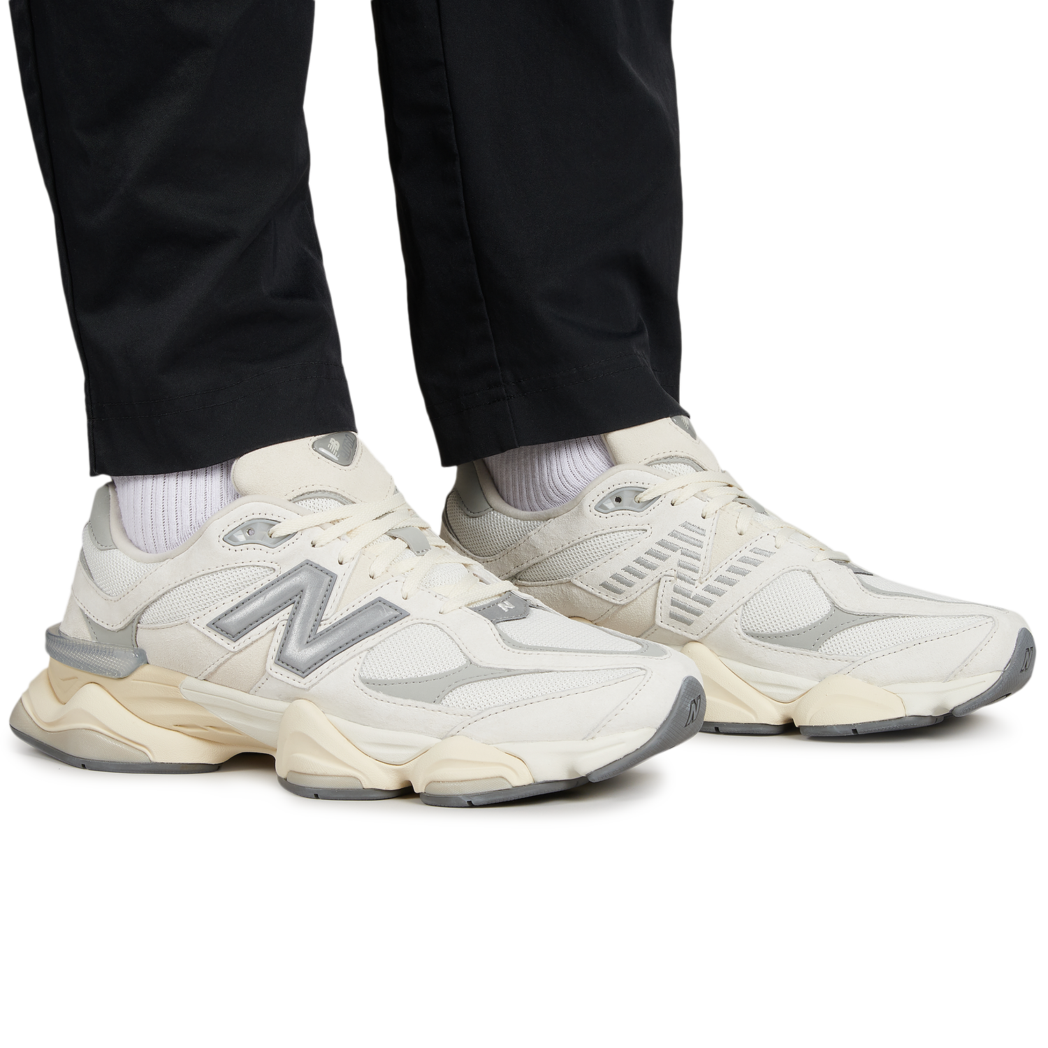 New Balance 9060 - Men's - White/Beige/Grey