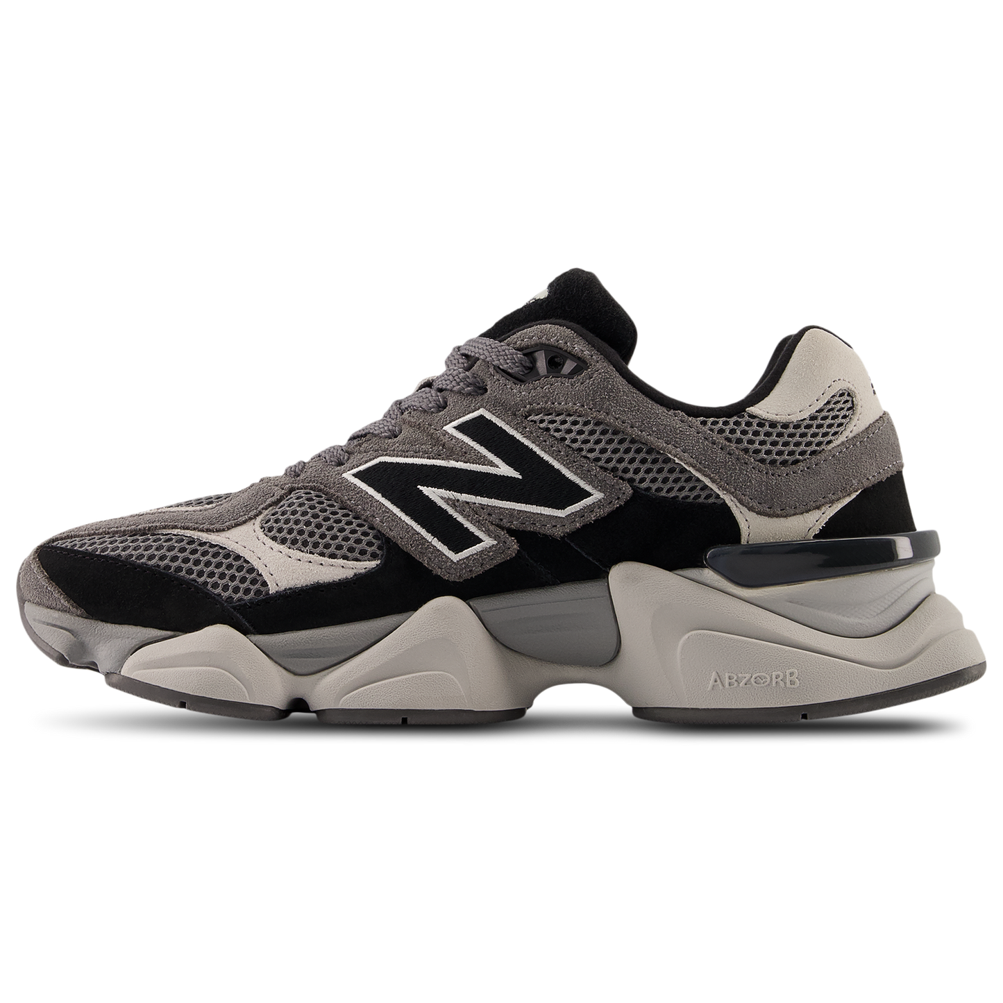 New Balance 9060 - Men's - Black/Grey/Grey