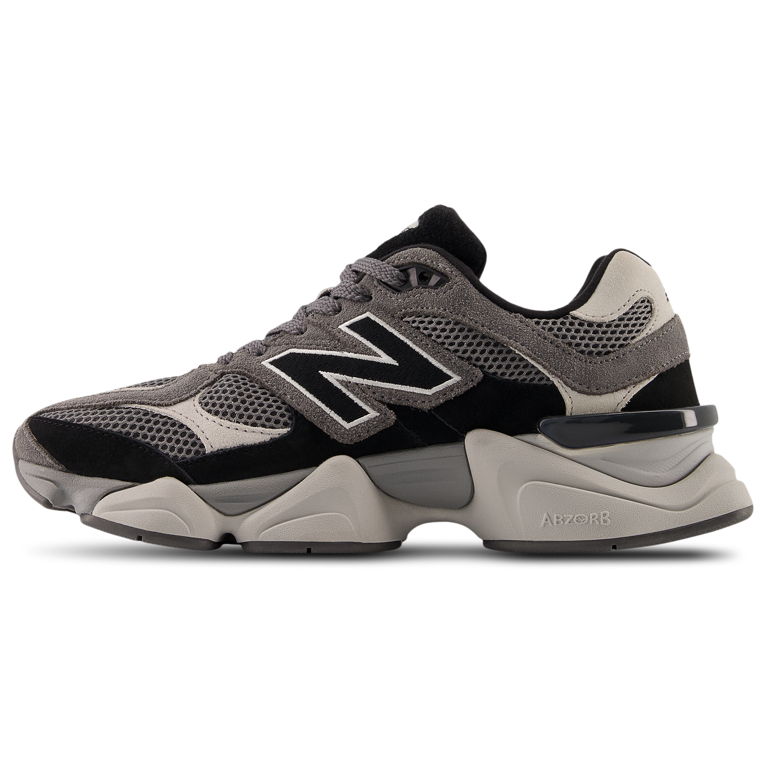 New Balance 9060 - Men's - Black/Grey/Grey