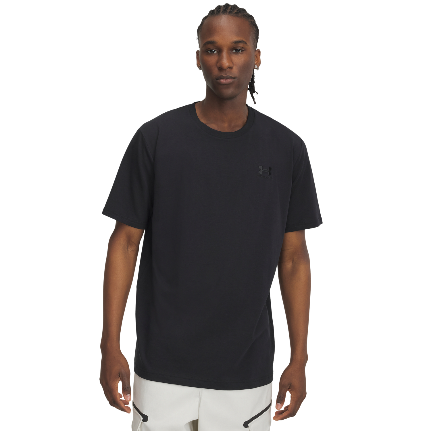 Under Armour Icon Tee - Men's - Black/Black
