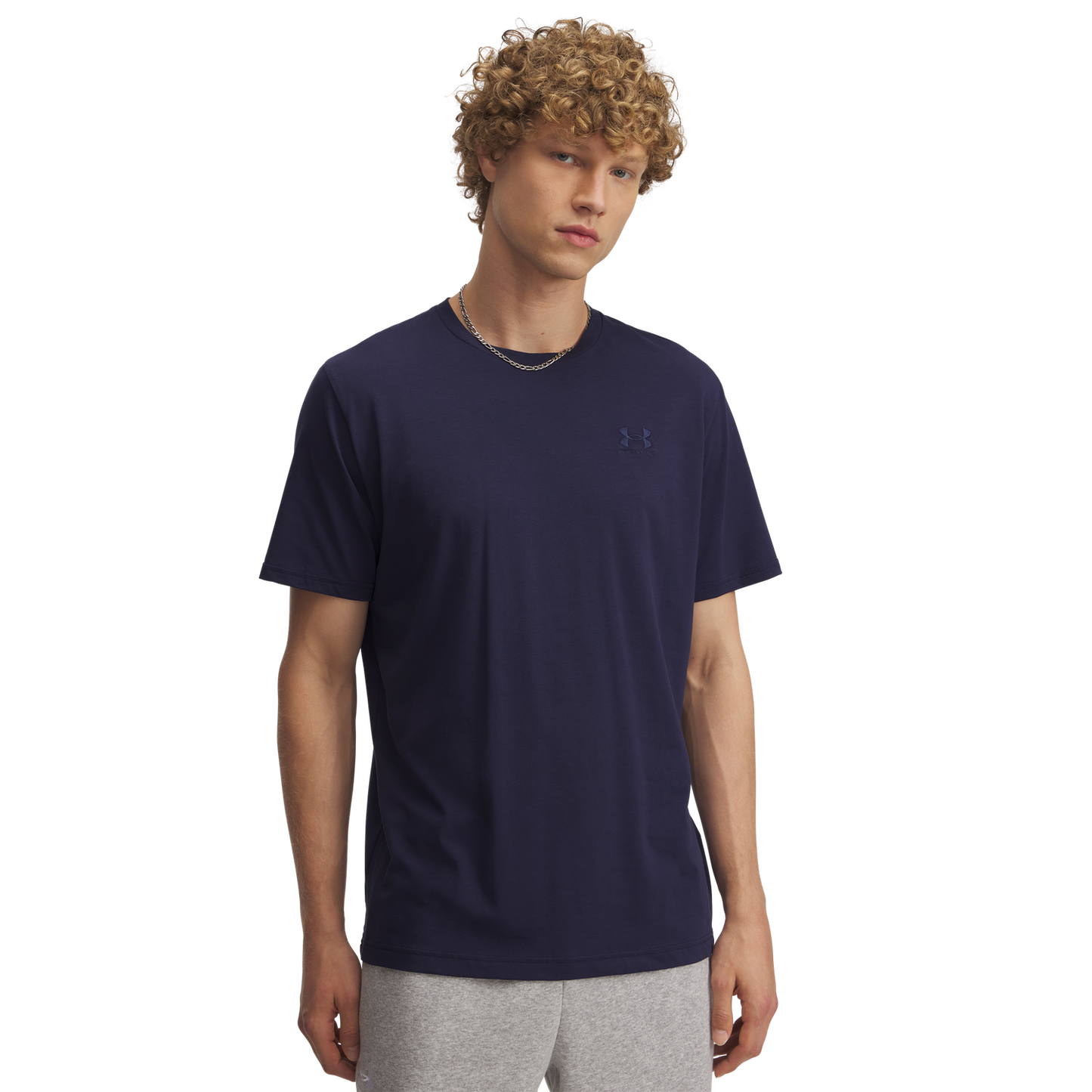 Under Armour Icon Tee - Men's - Midnight Navy/Midnight Navy