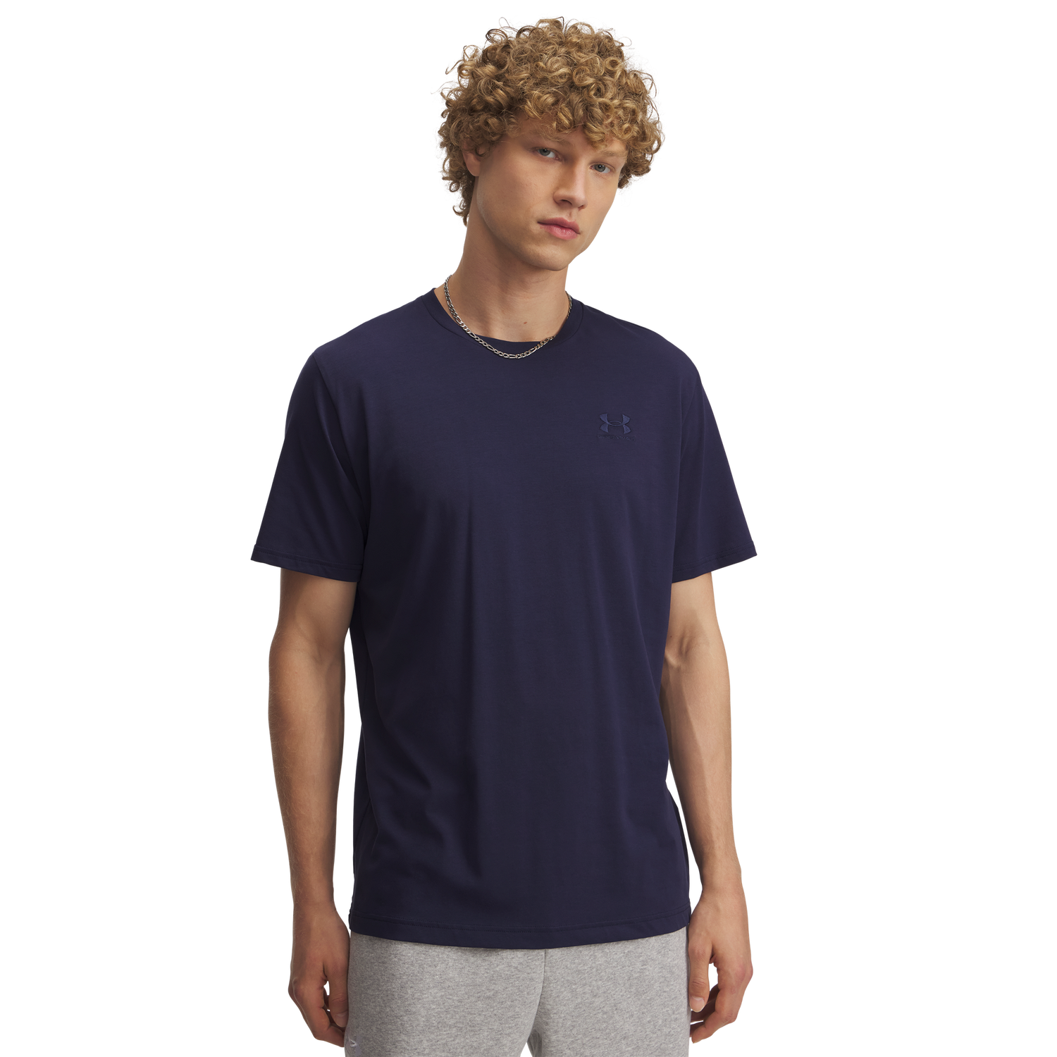 Under Armour Icon Tee - Men's - Midnight Navy/Midnight Navy