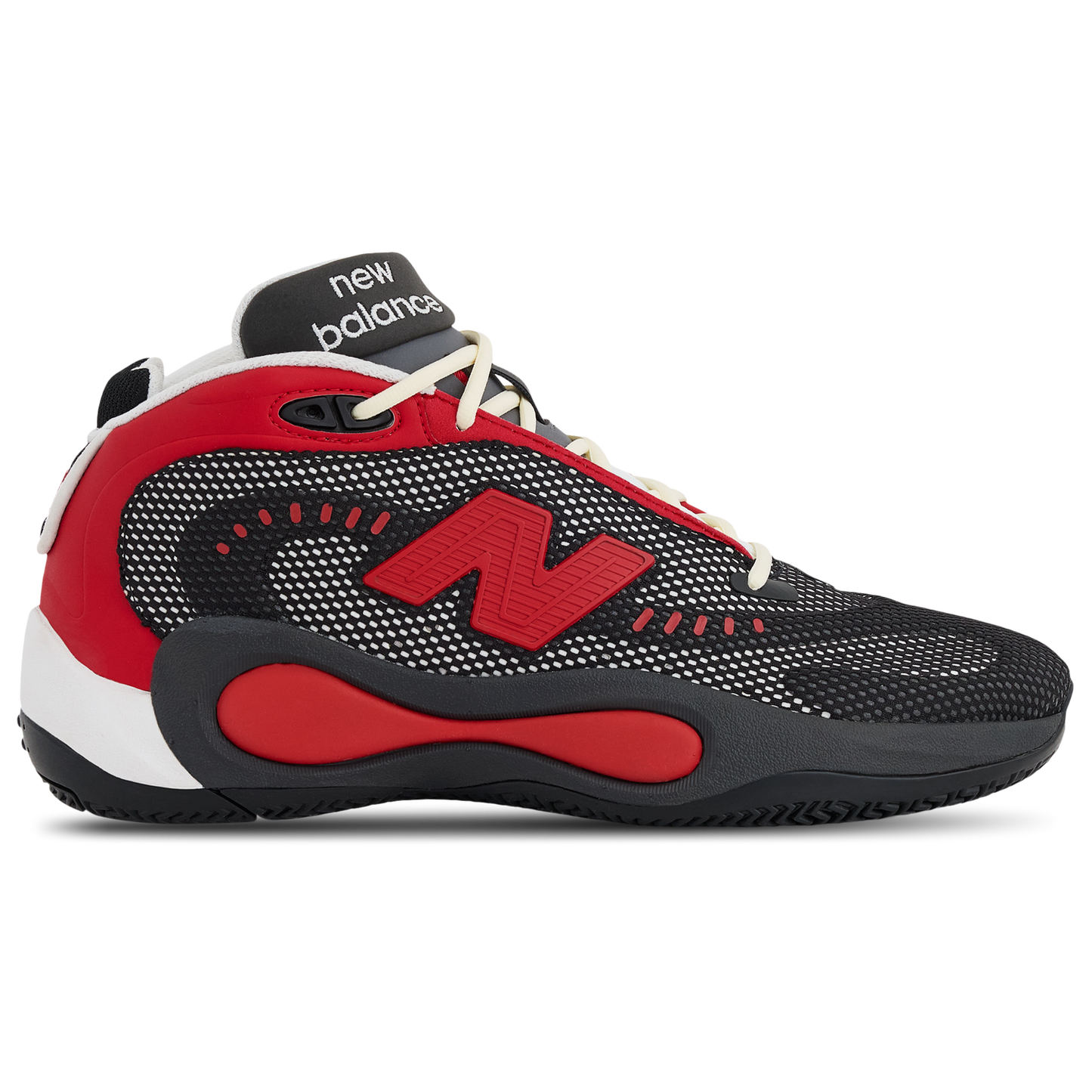 New Balance P400 - Men's - Black/Team Red