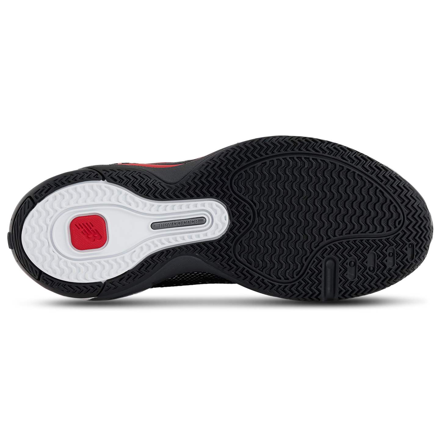 New Balance P400 - Men's - Black/Team Red