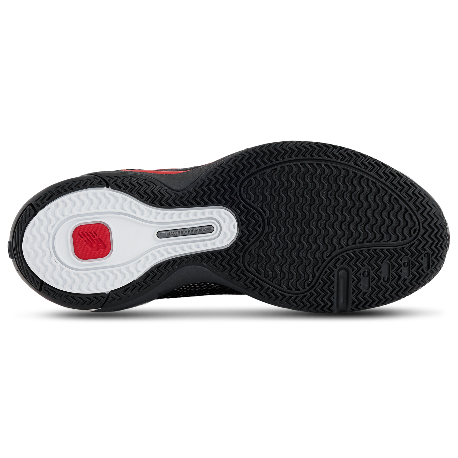 New Balance P400 - Men's - Black/Team Red