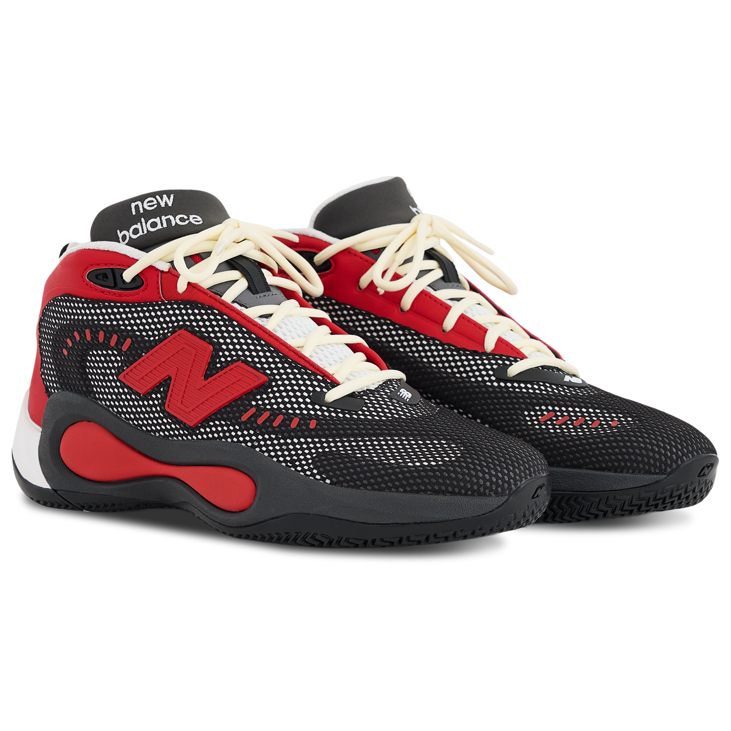 New Balance P400 - Men's - Black/Team Red