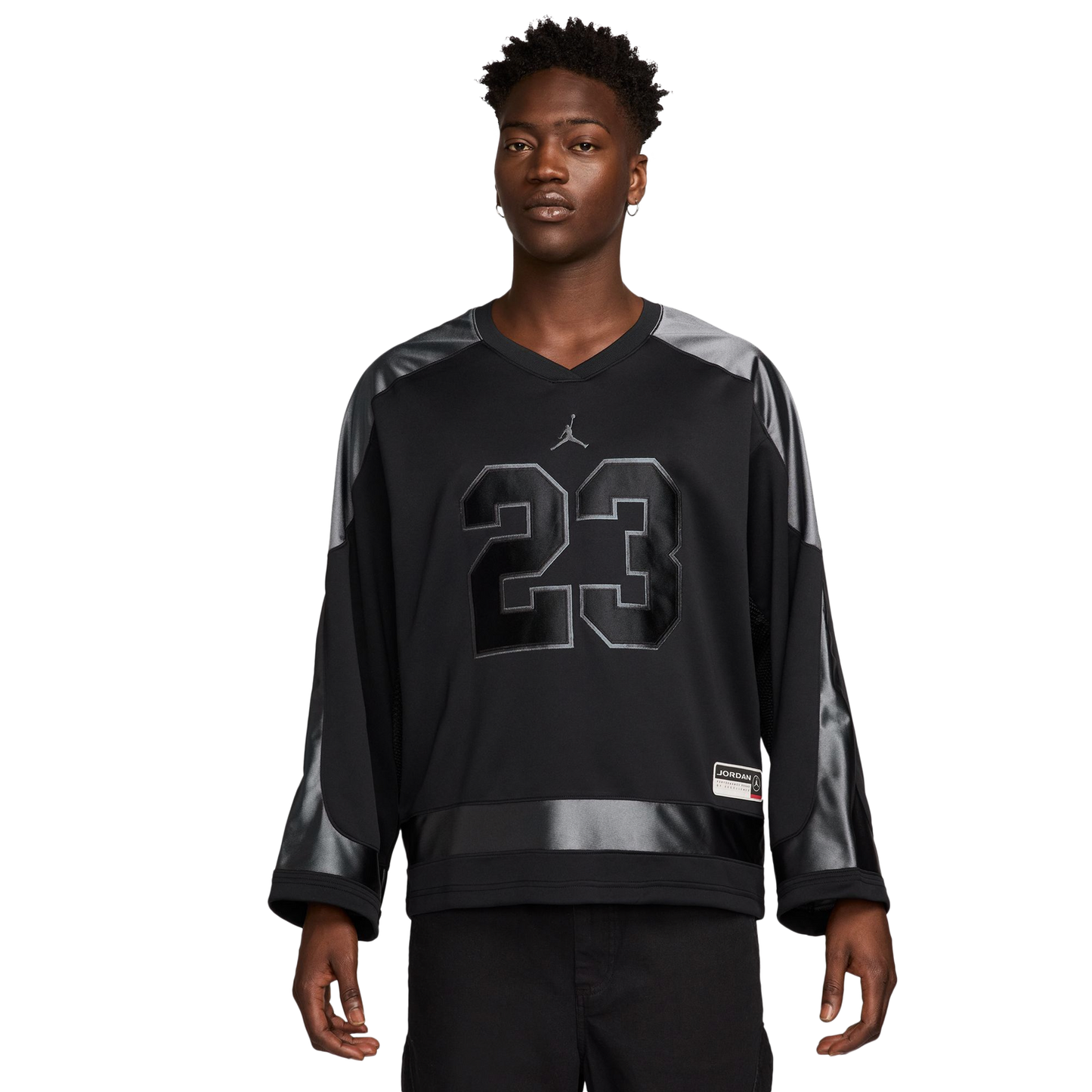 Jordan Brooklyn Collegiate Hockey Jersey - Men's - Black/Iron