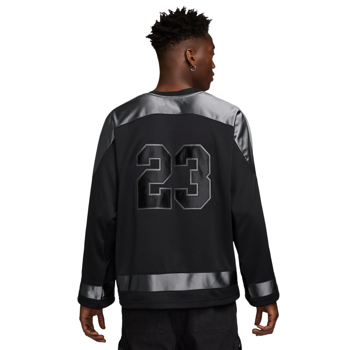 Jordan Brooklyn Collegiate Hockey Jersey - Men's - Black/Iron
