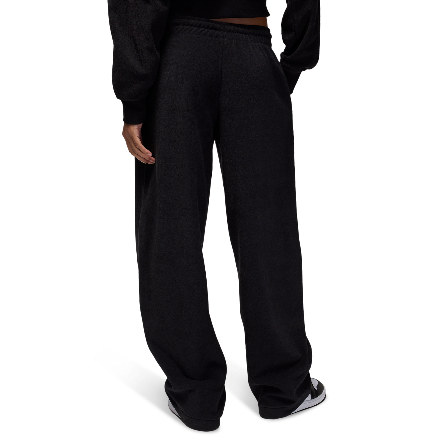 Jordan Flight Fleece Seasonal Barrel Pants - Women's - Black/Black