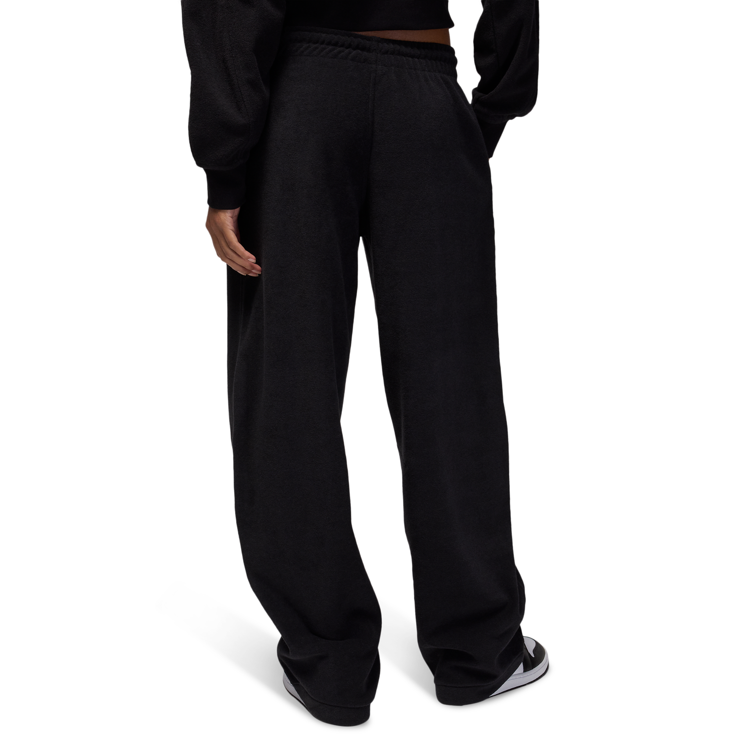 Jordan Flight Fleece Seasonal Barrel Pants - Women's - Black/Black