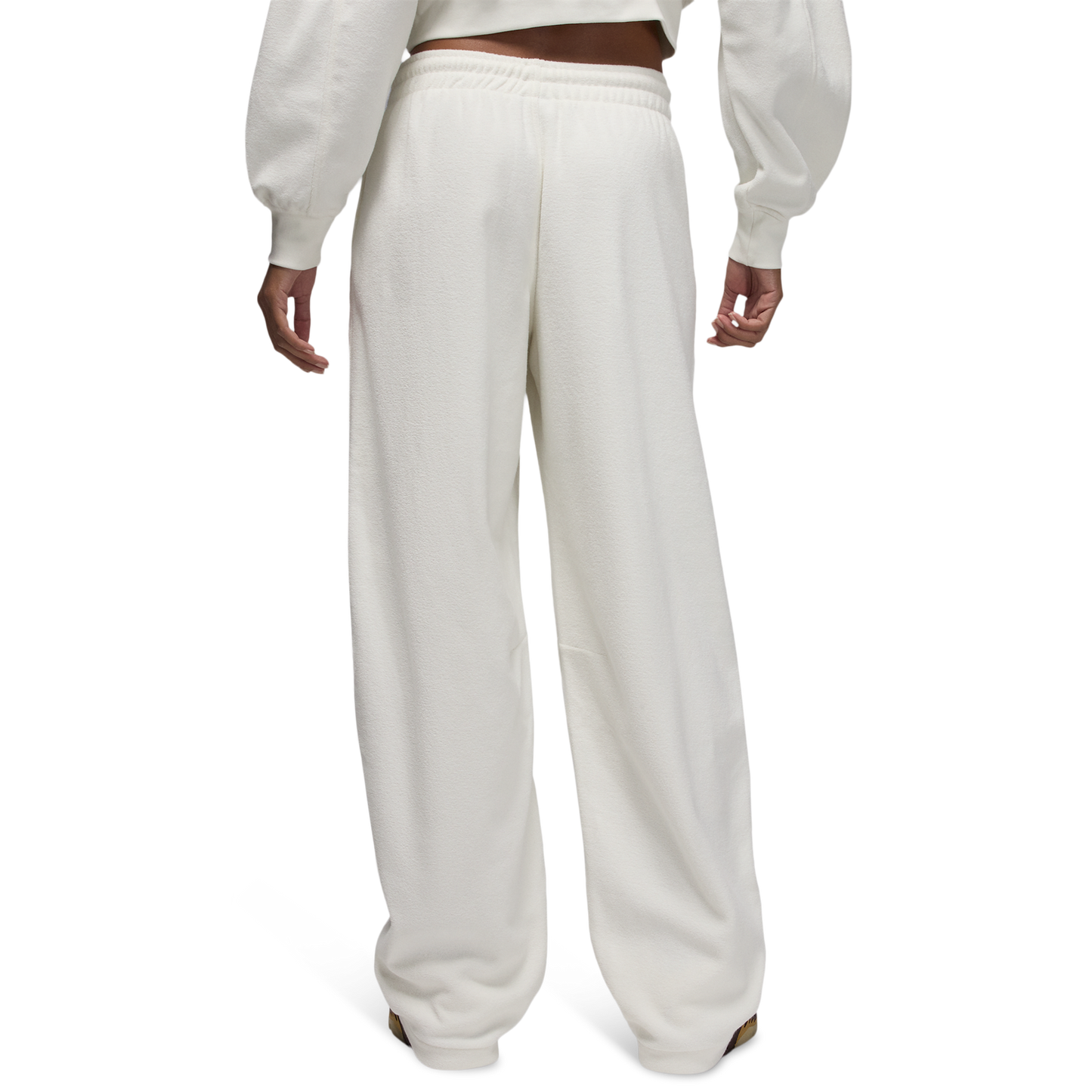 Jordan Flight Fleece Seasonal Barrel Pants - Women's - White/White