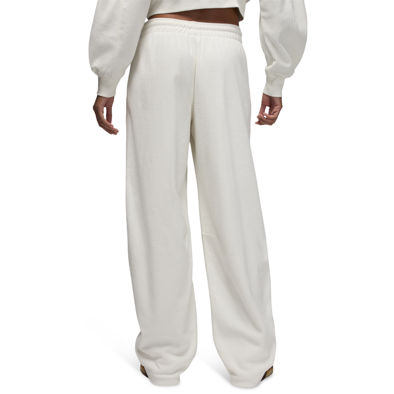 Jordan Flight Fleece Seasonal Barrel Pants - Women's - White/White