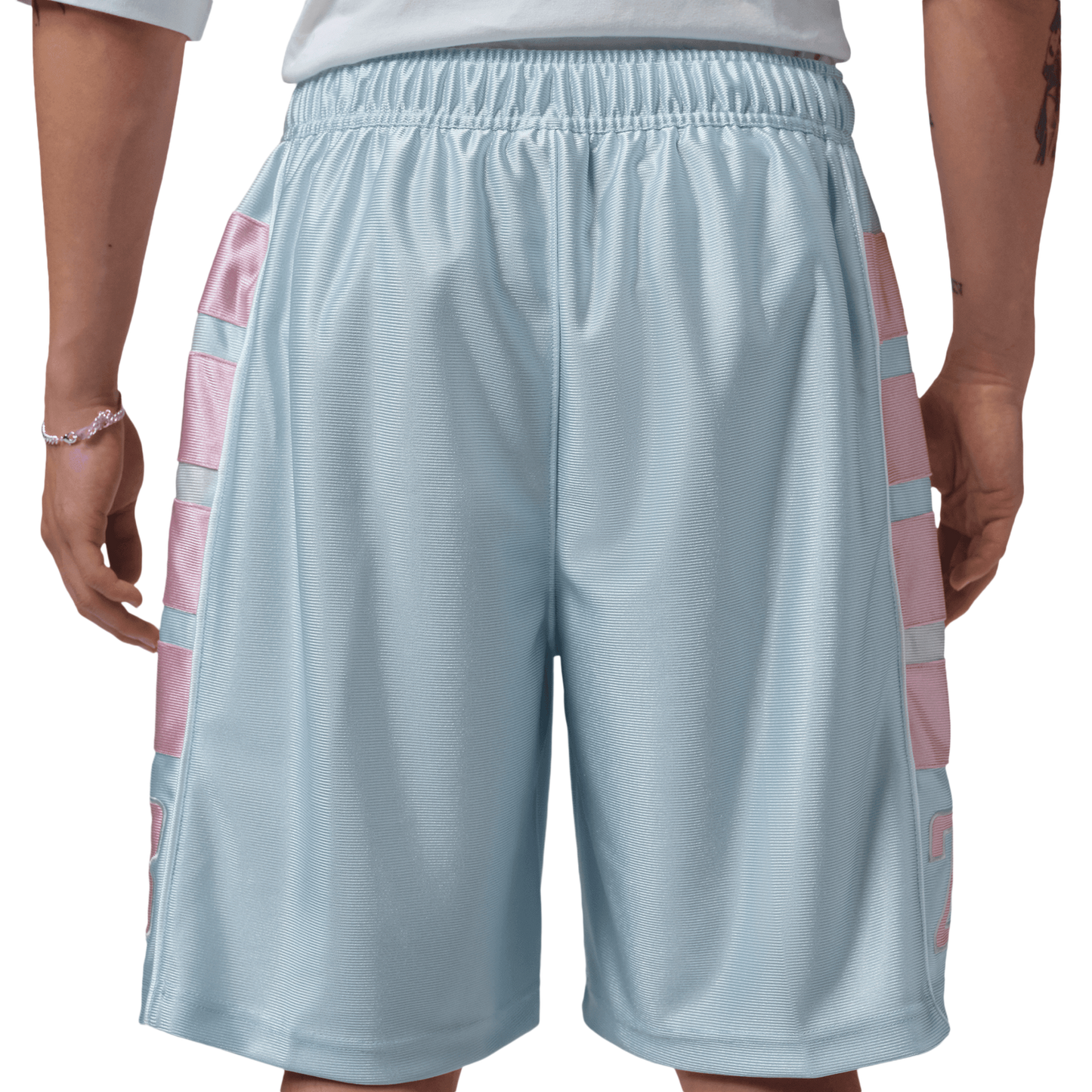 Jordan Essentials Cat Scratch Shorts - Men's - Aura/Iced Carmine