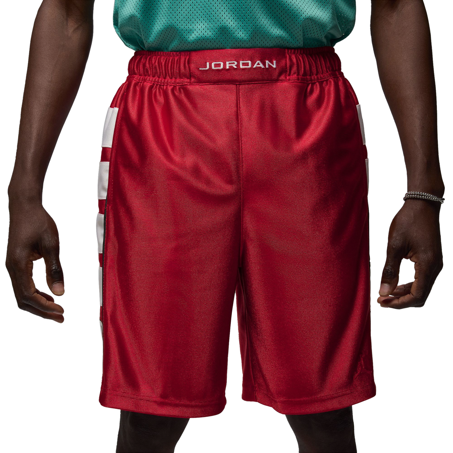 Jordan Essentials Cat Scratch Shorts - Men's - Black/Gym Red