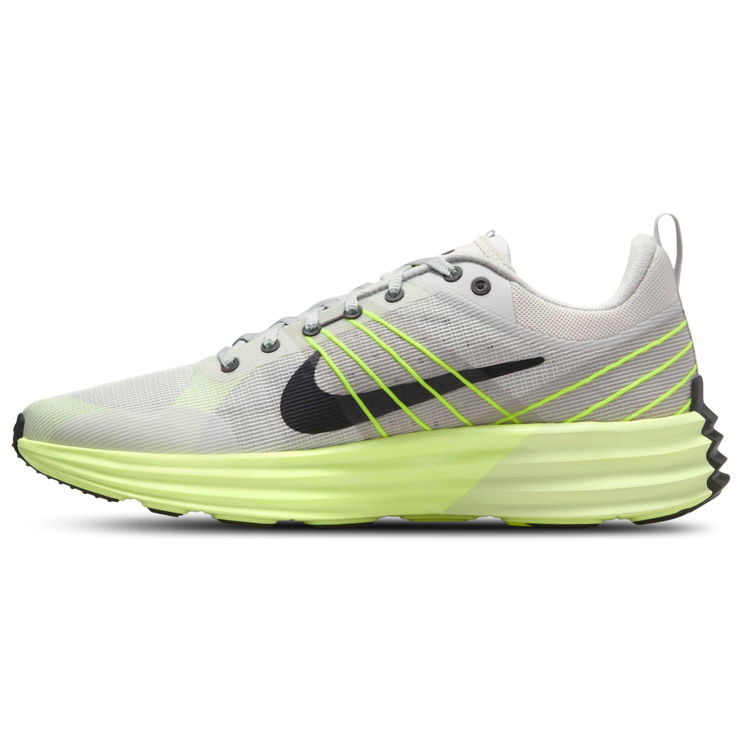 Nike Lunar Roam - Men's - Neutral Grey/Black/Volt